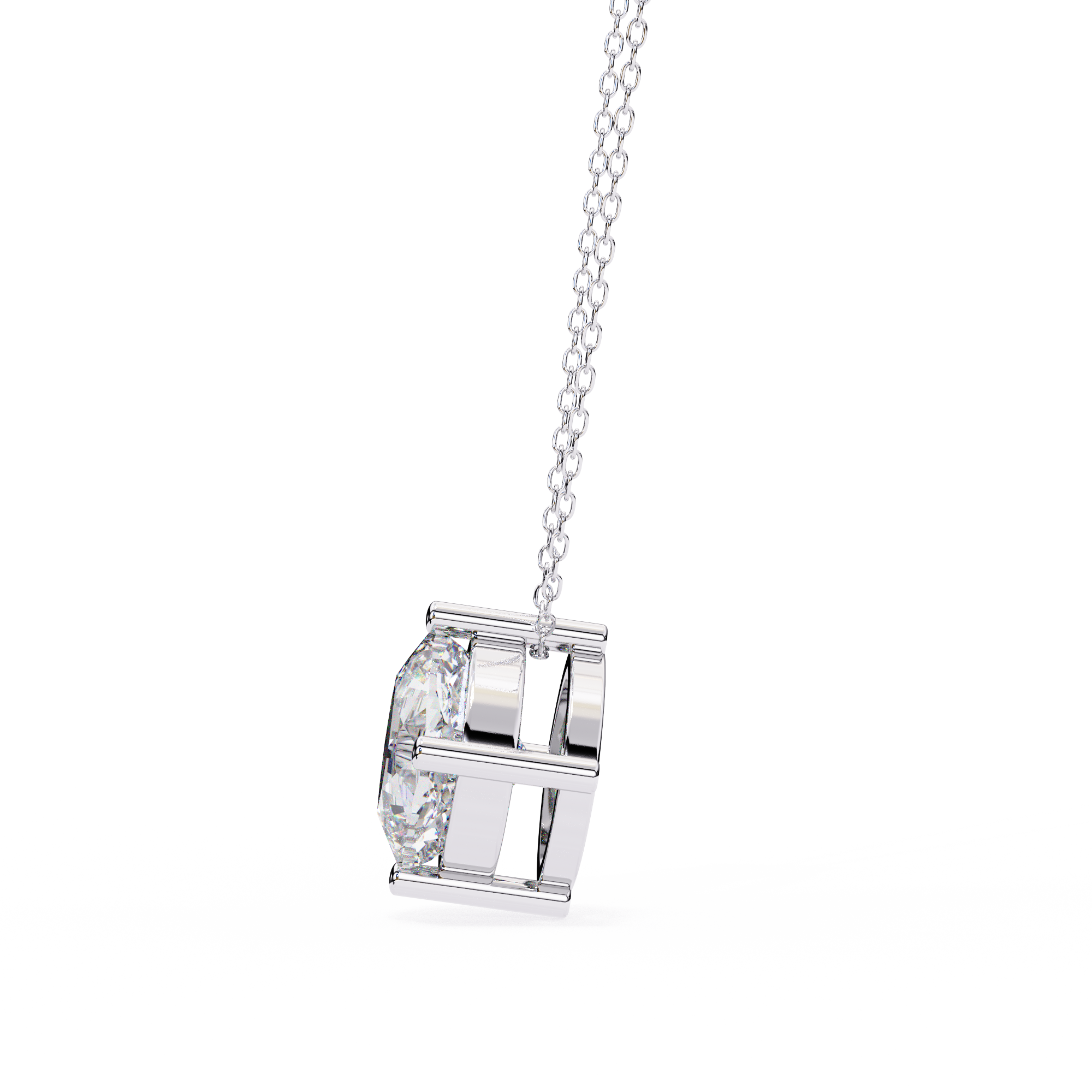 Cushion Cut Pendant