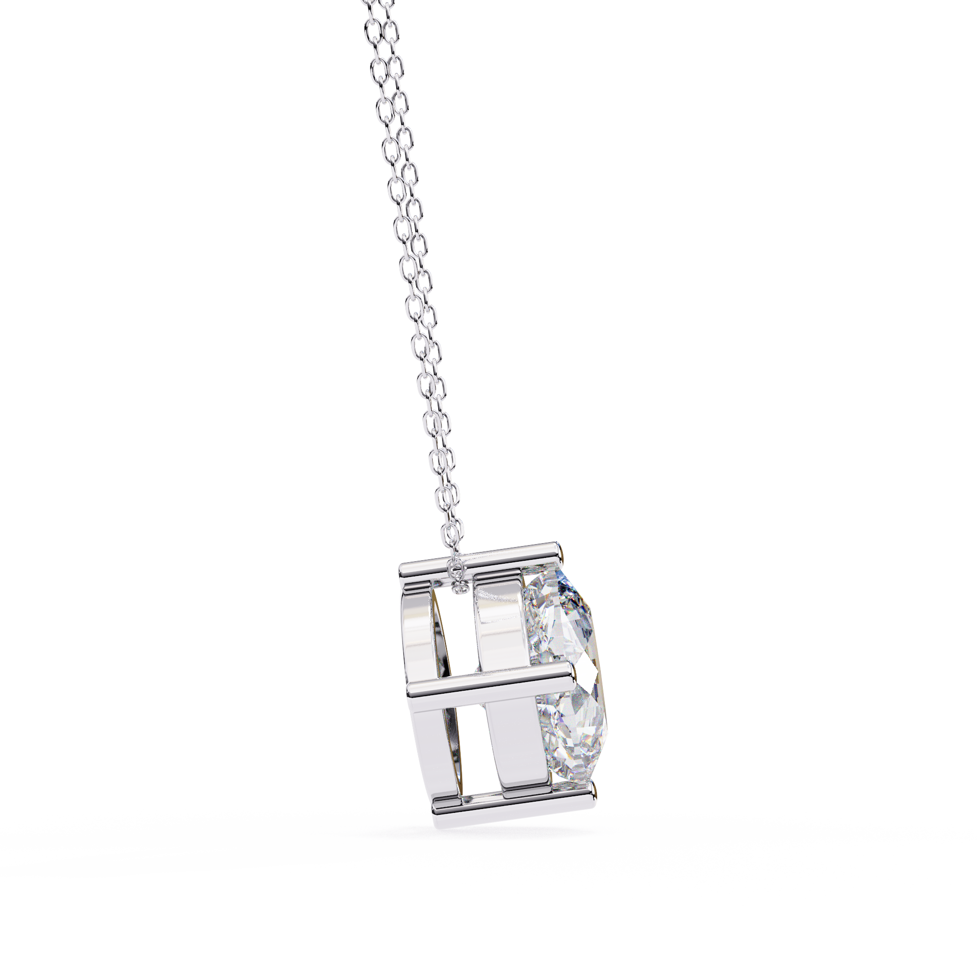 Cushion Cut Pendant