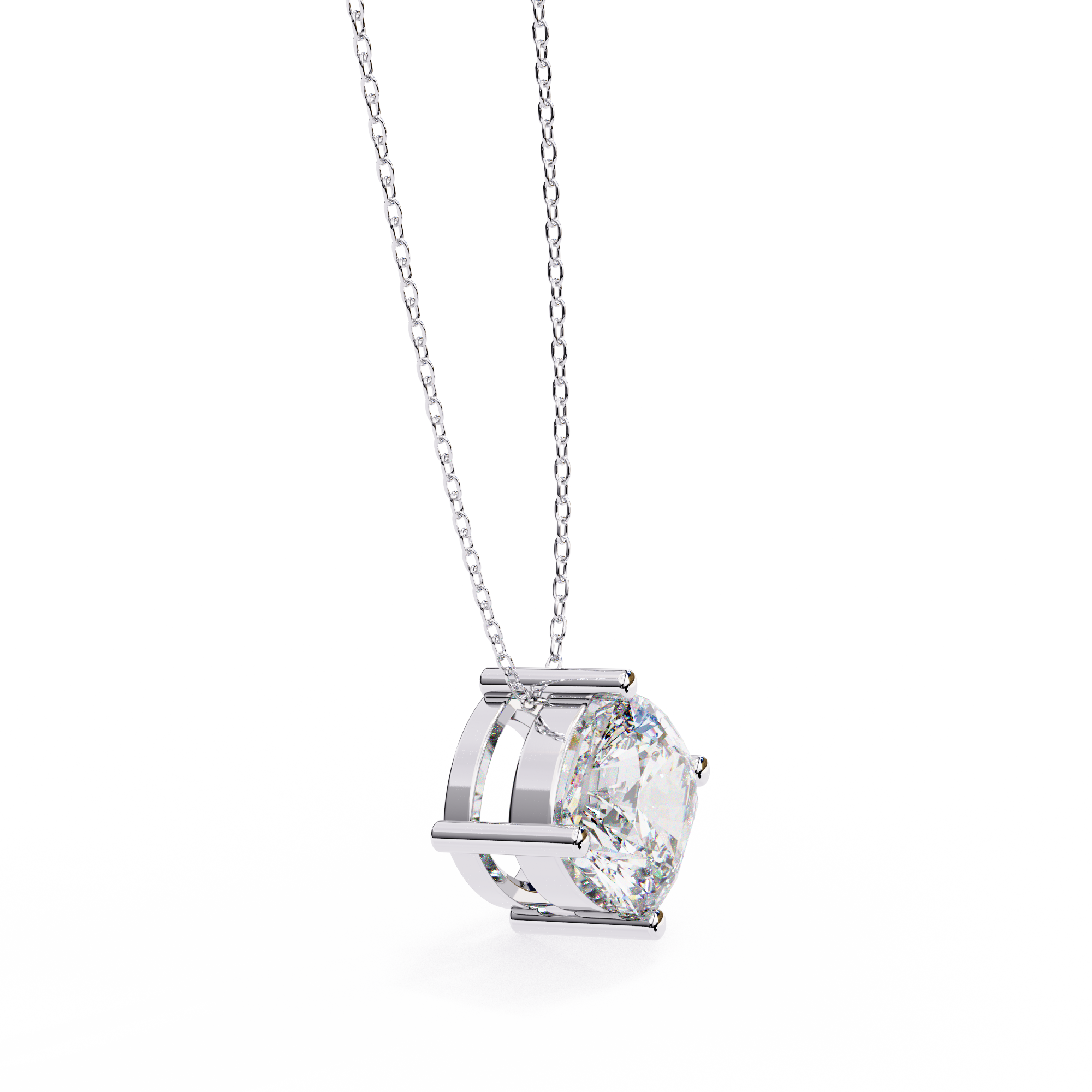 Cushion Cut Pendant