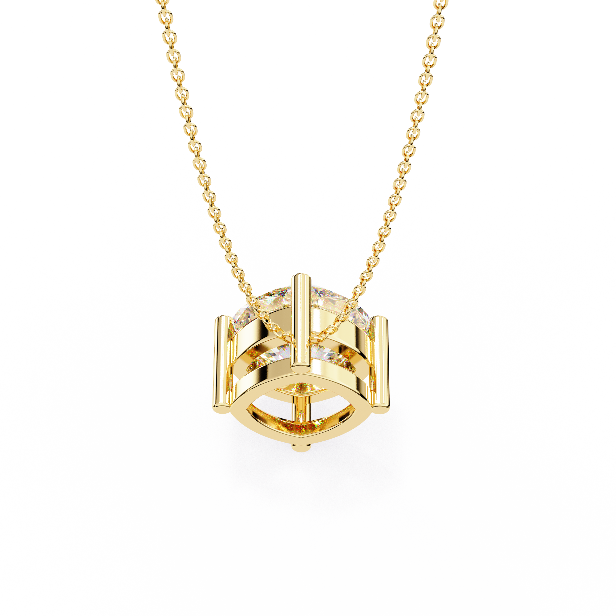 Cushion Cut Pendant