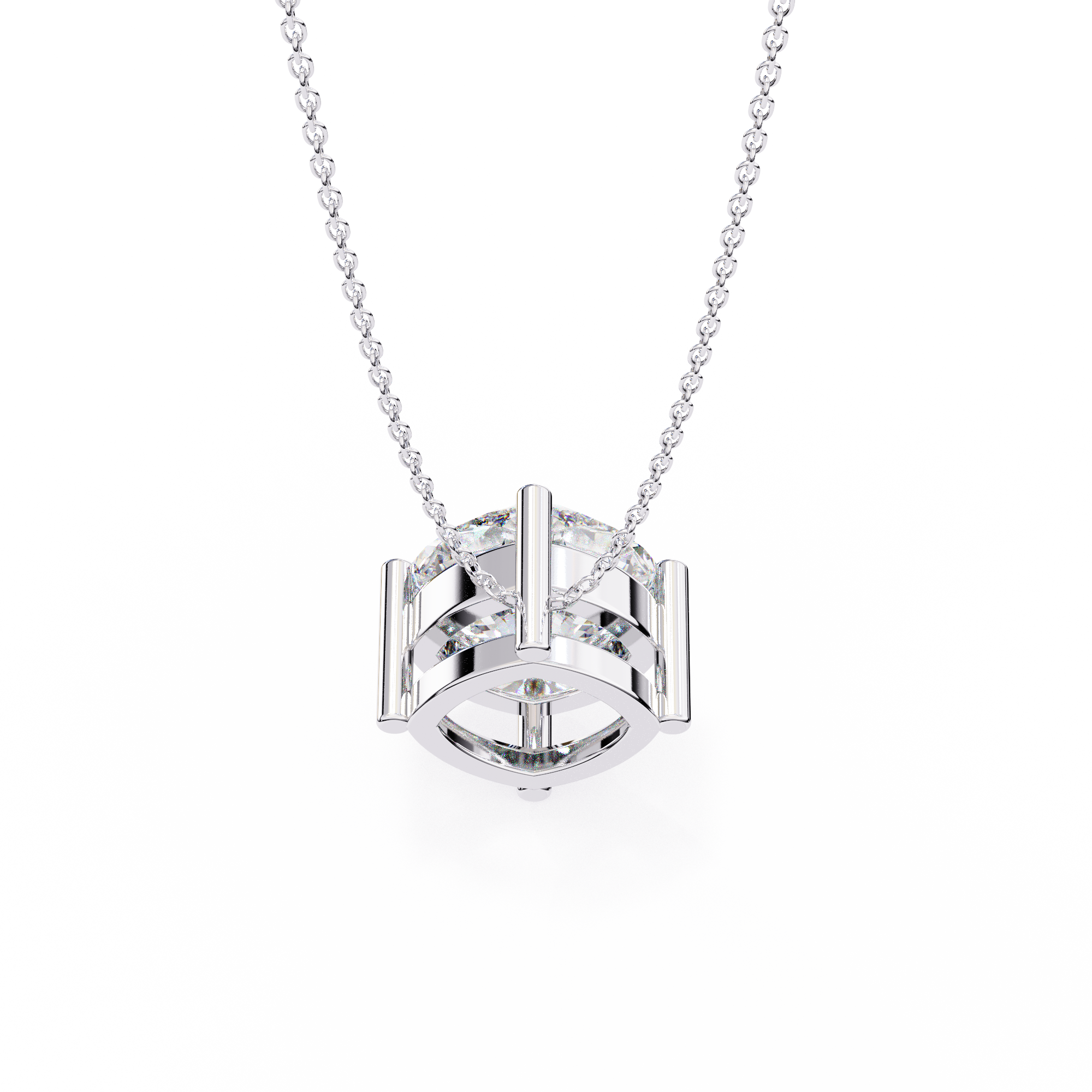 Cushion Cut Pendant
