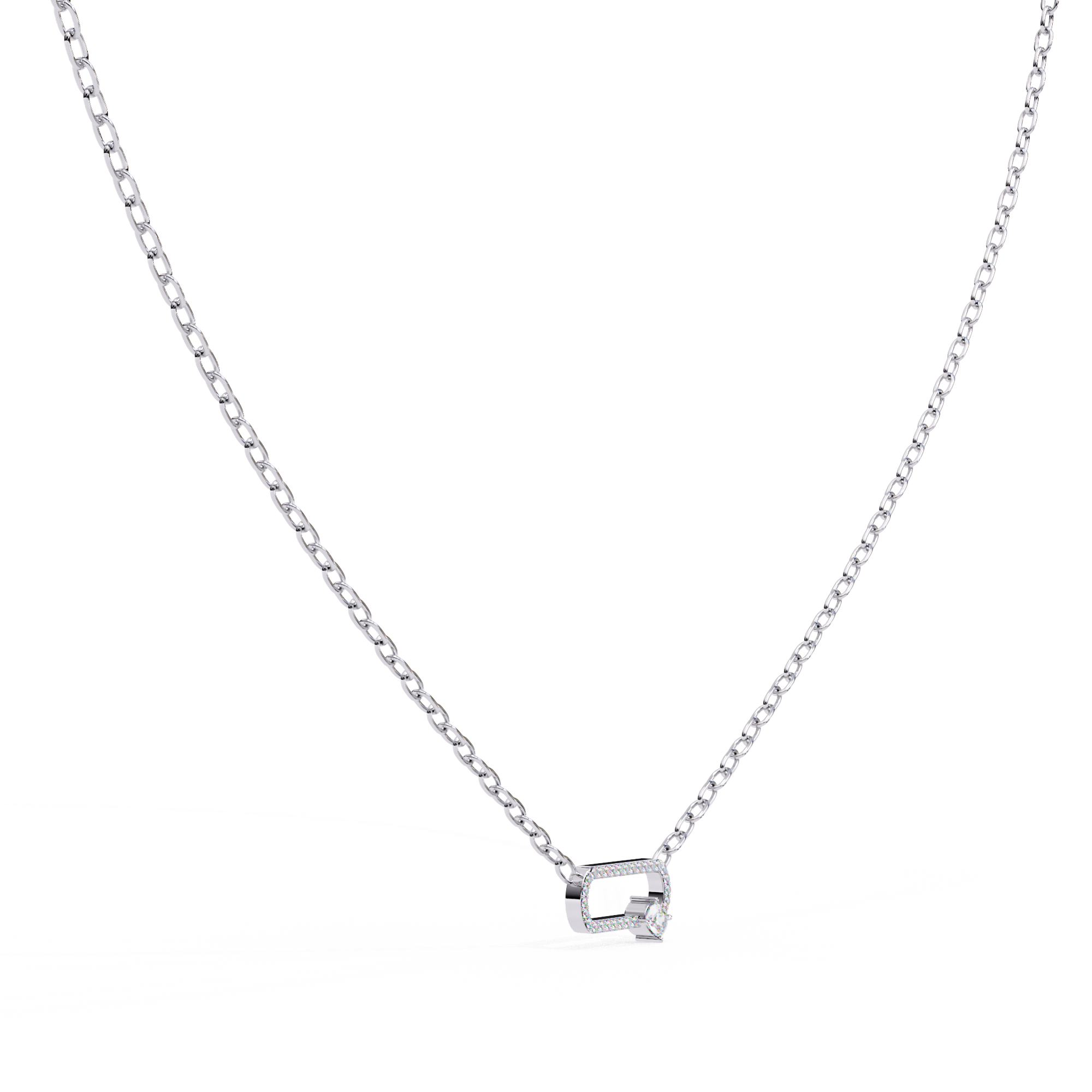 Modern Halo Pendant