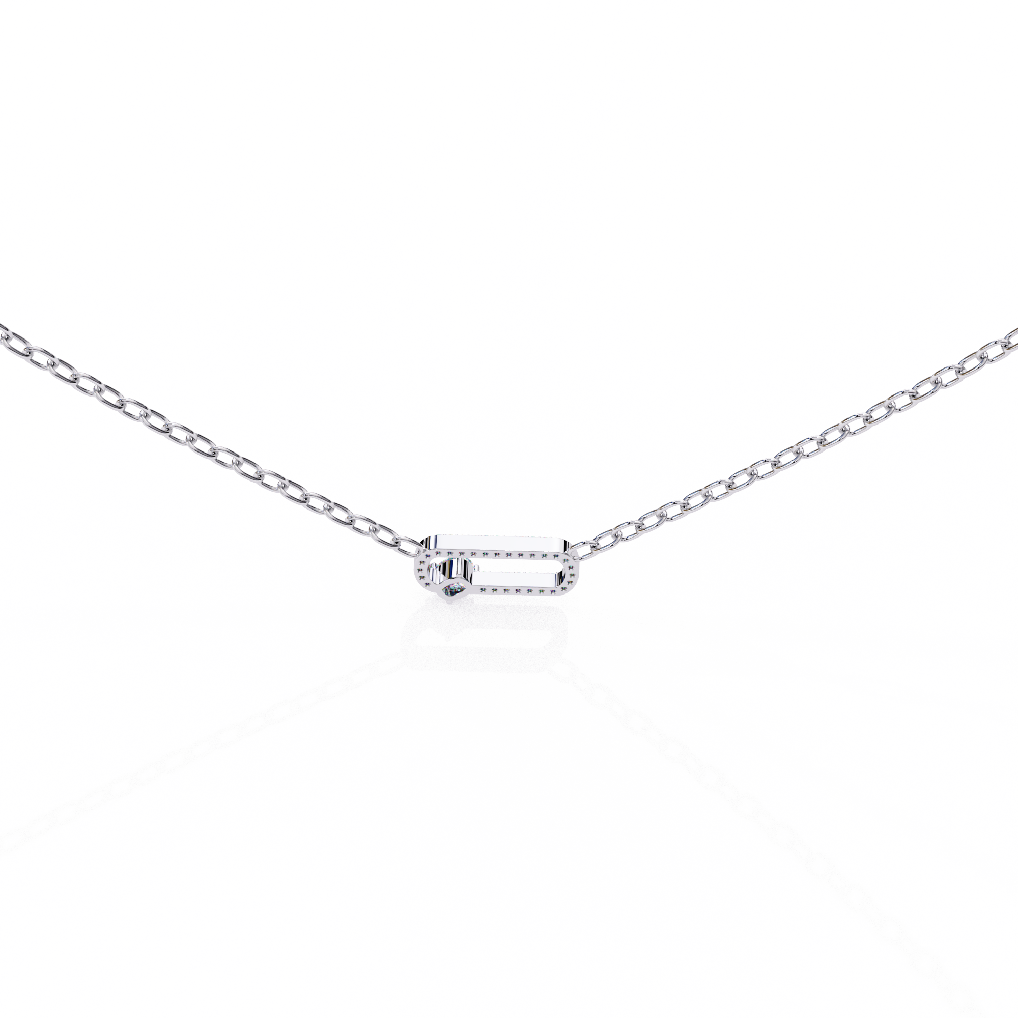 Modern Halo Pendant