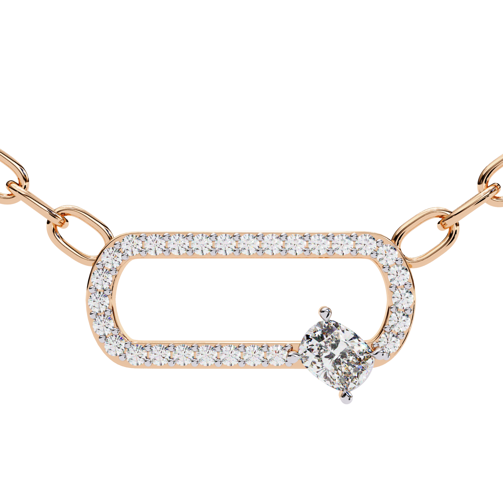 Modern Halo Pendant
