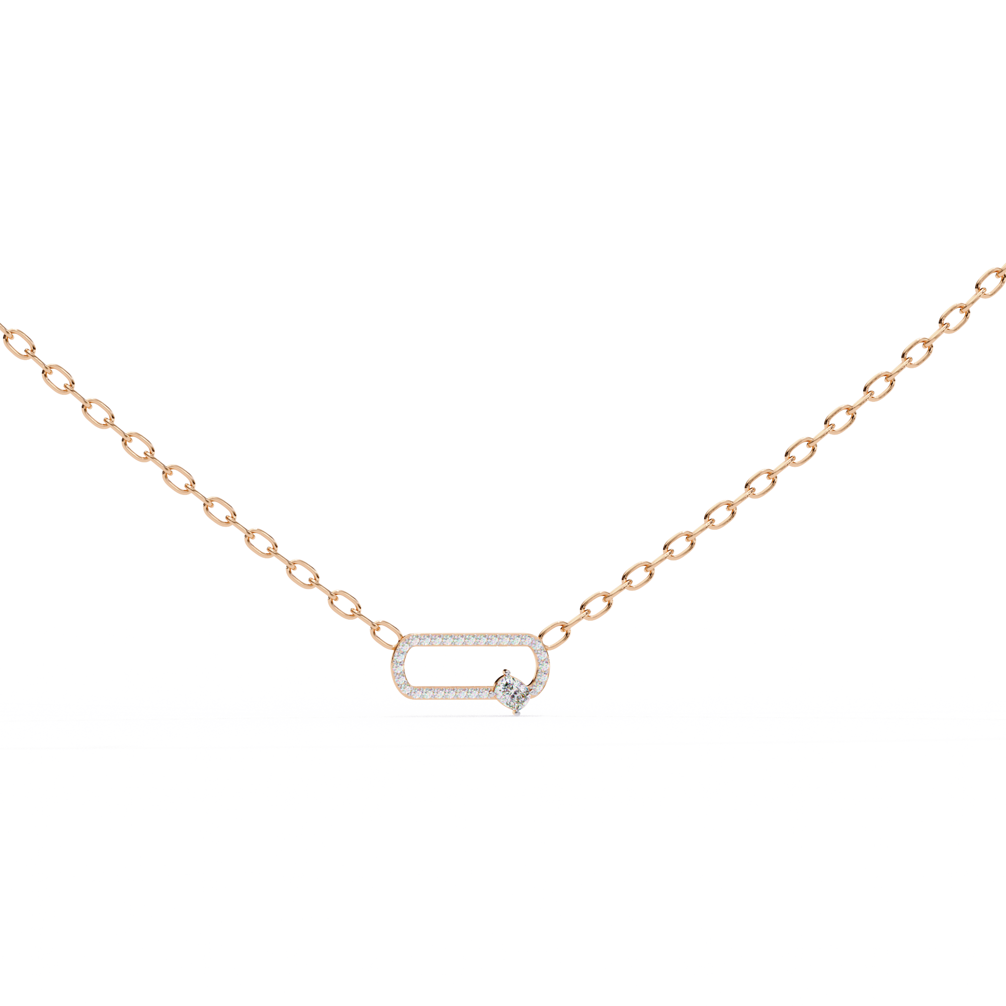 Modern Halo Pendant