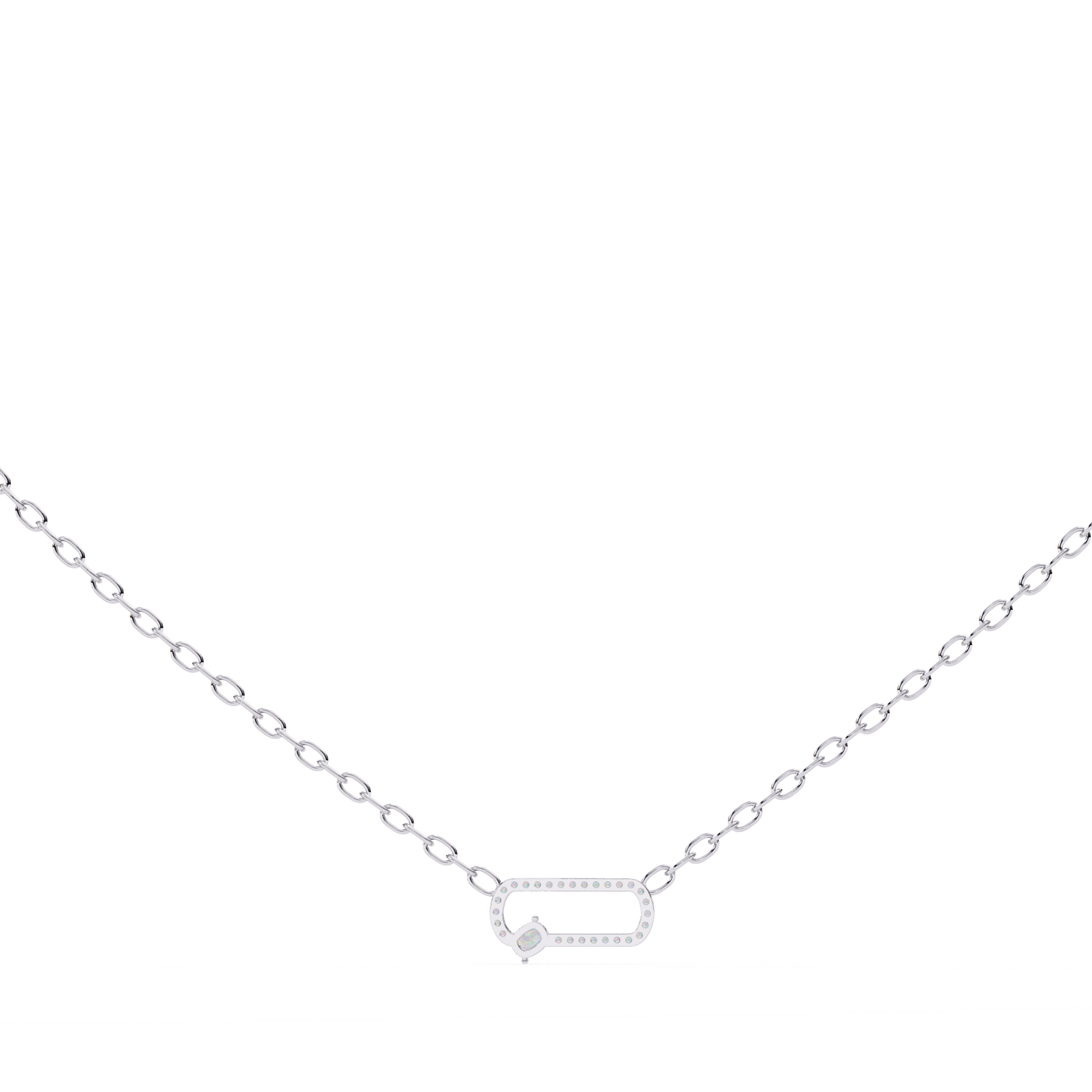 Modern Halo Pendant