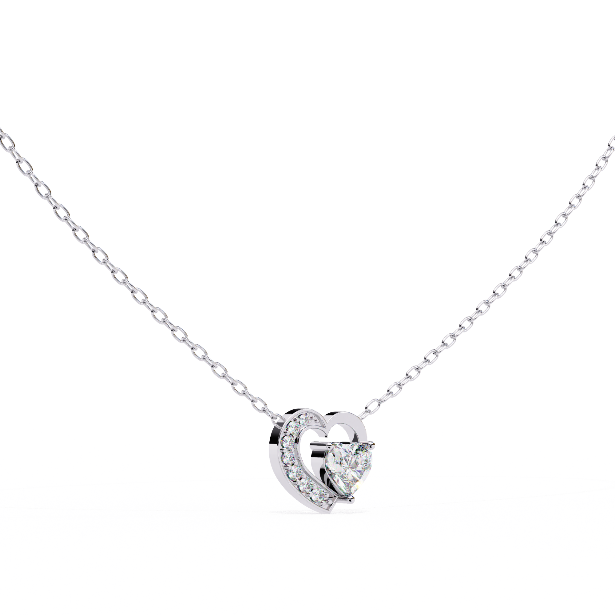 Heart Accent Pendant