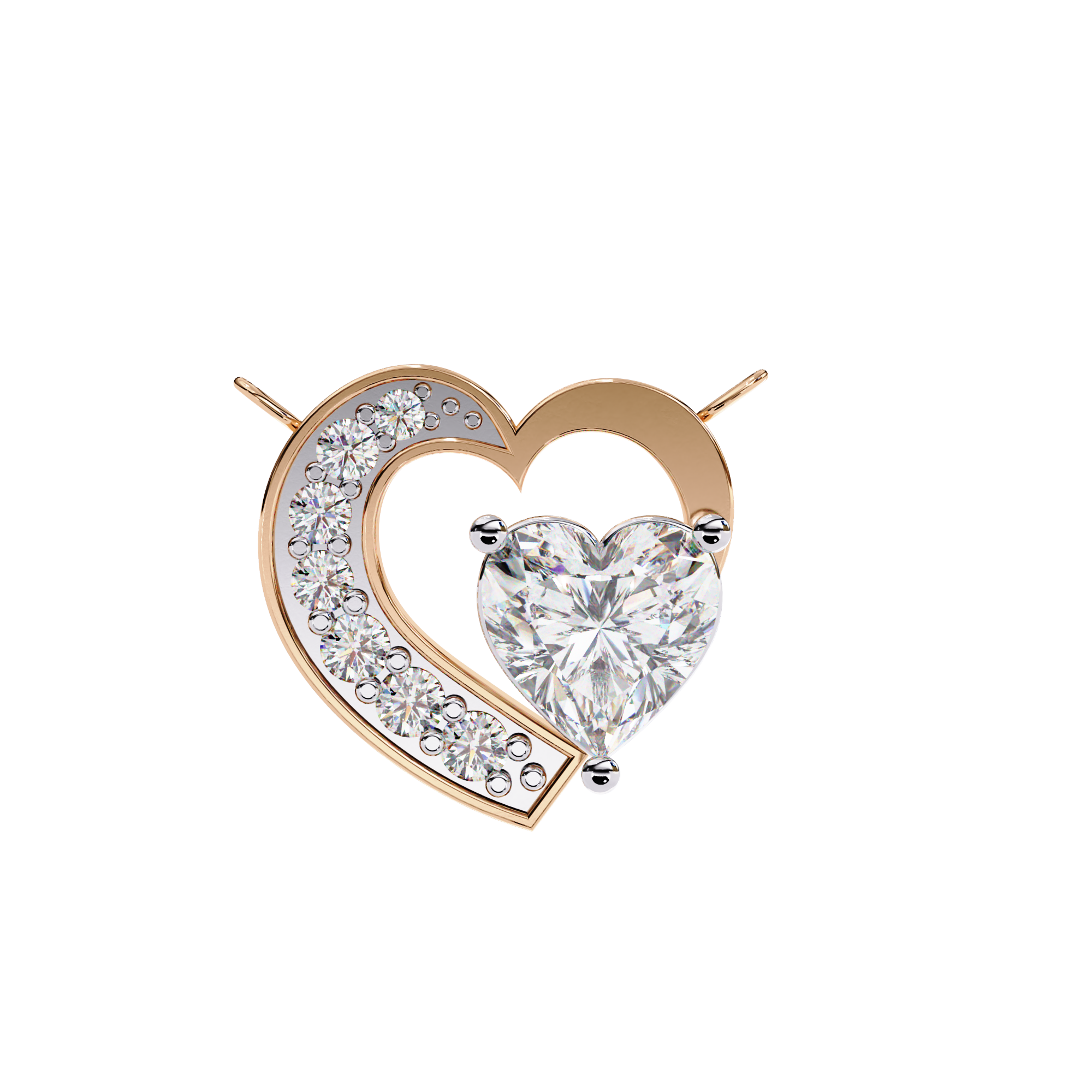 Heart Accent Pendant