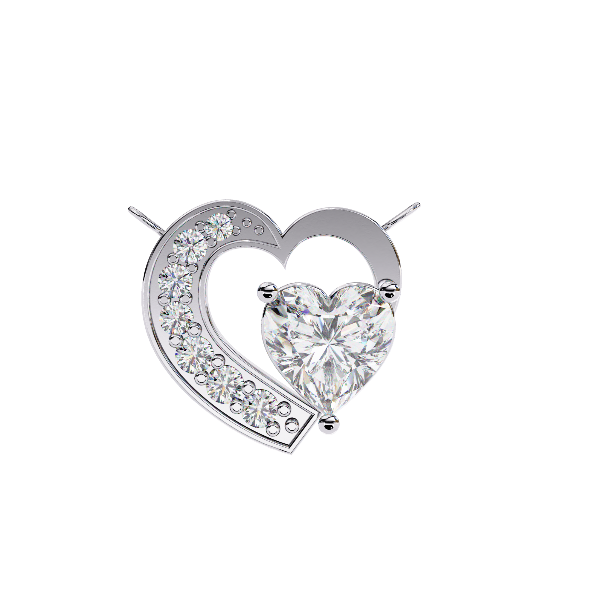 Heart Accent Pendant