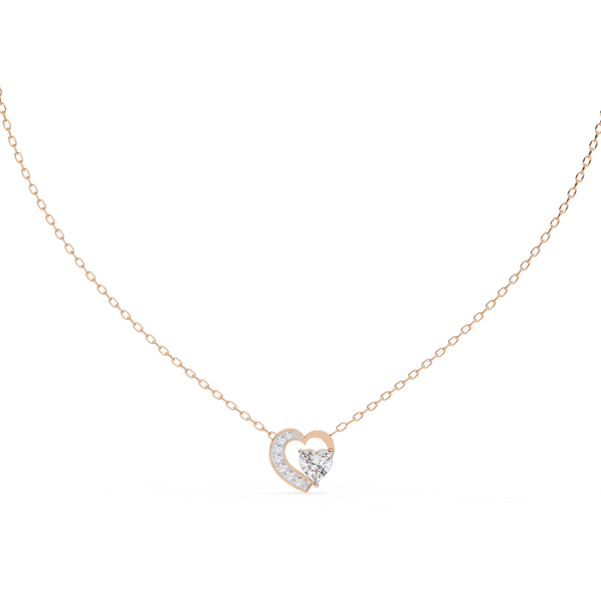 Heart Accent Pendant