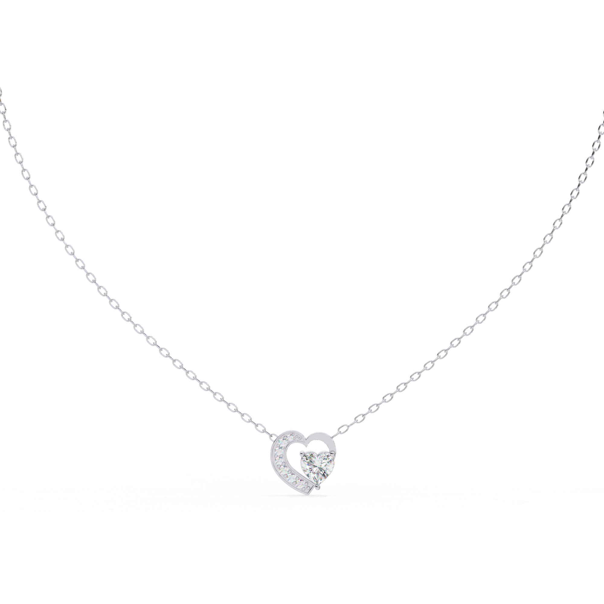 Heart Accent Pendant