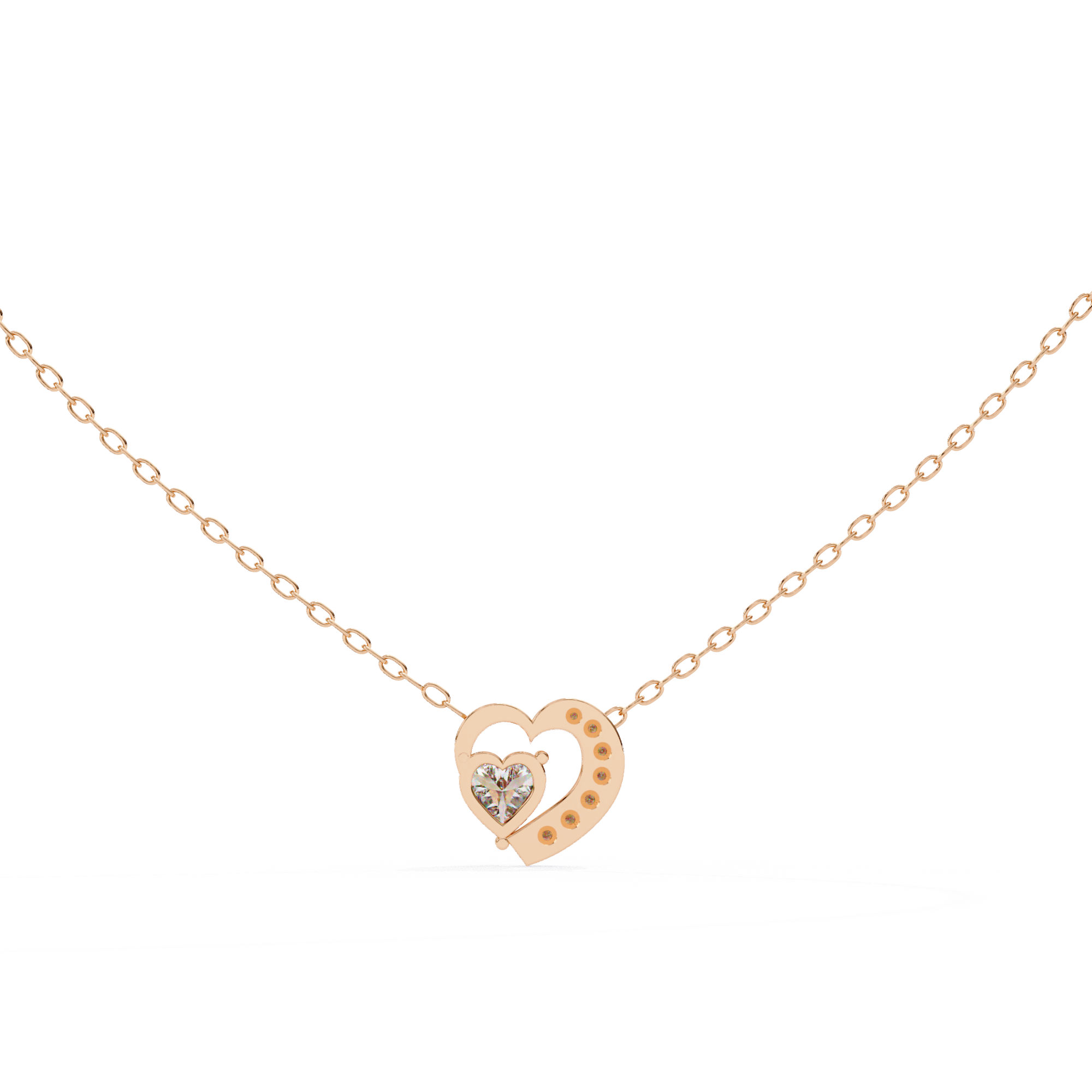 Heart Accent Pendant