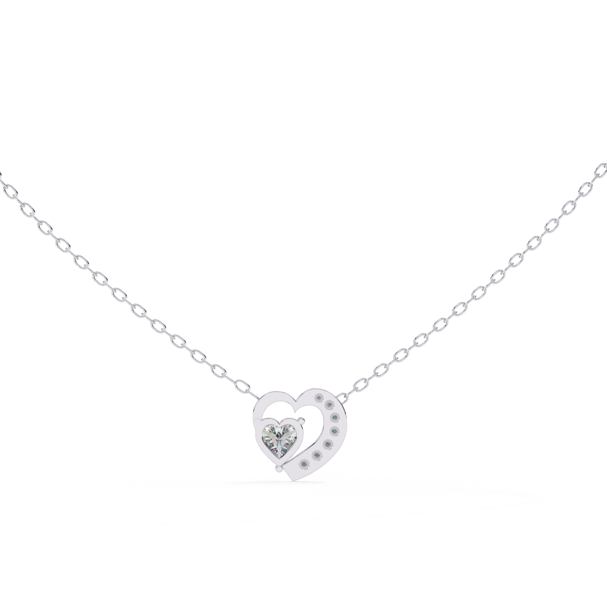 Heart Accent Pendant