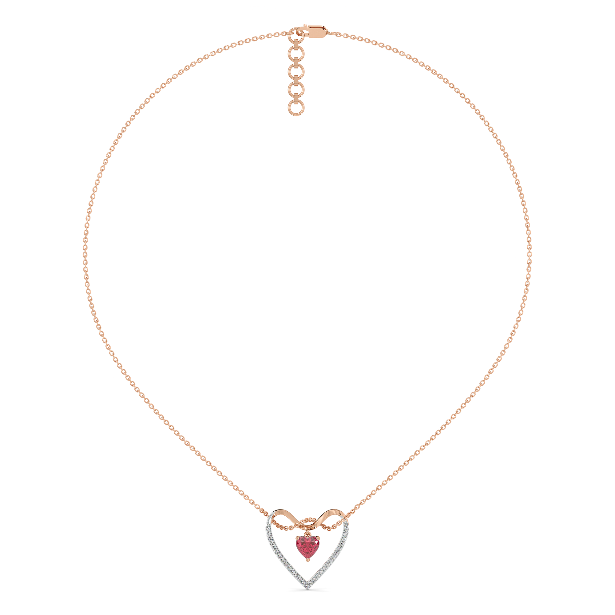 "Love on a String" - Lab Grown Diamond Necklace