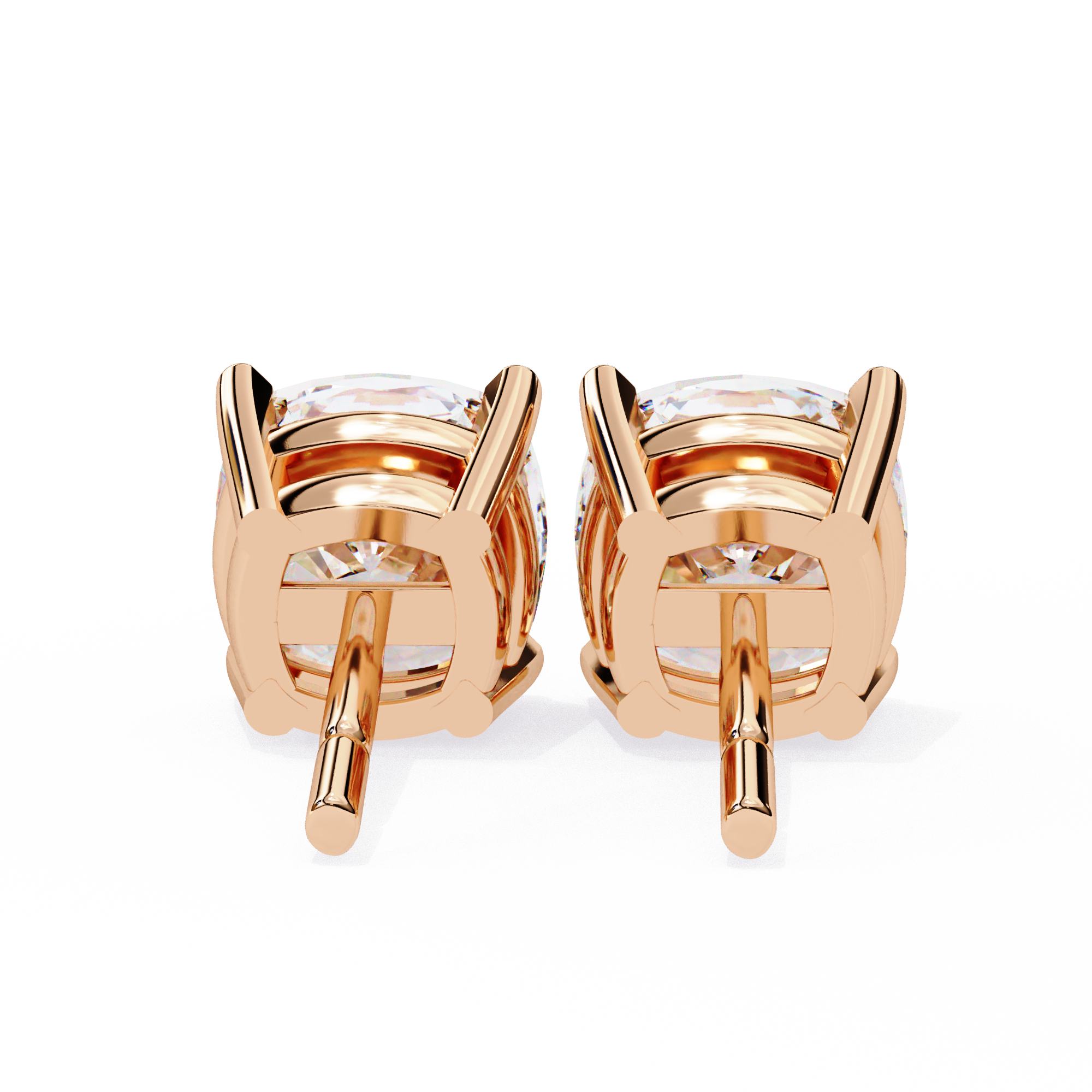 Premium Round Lab Grown Diamond Studs