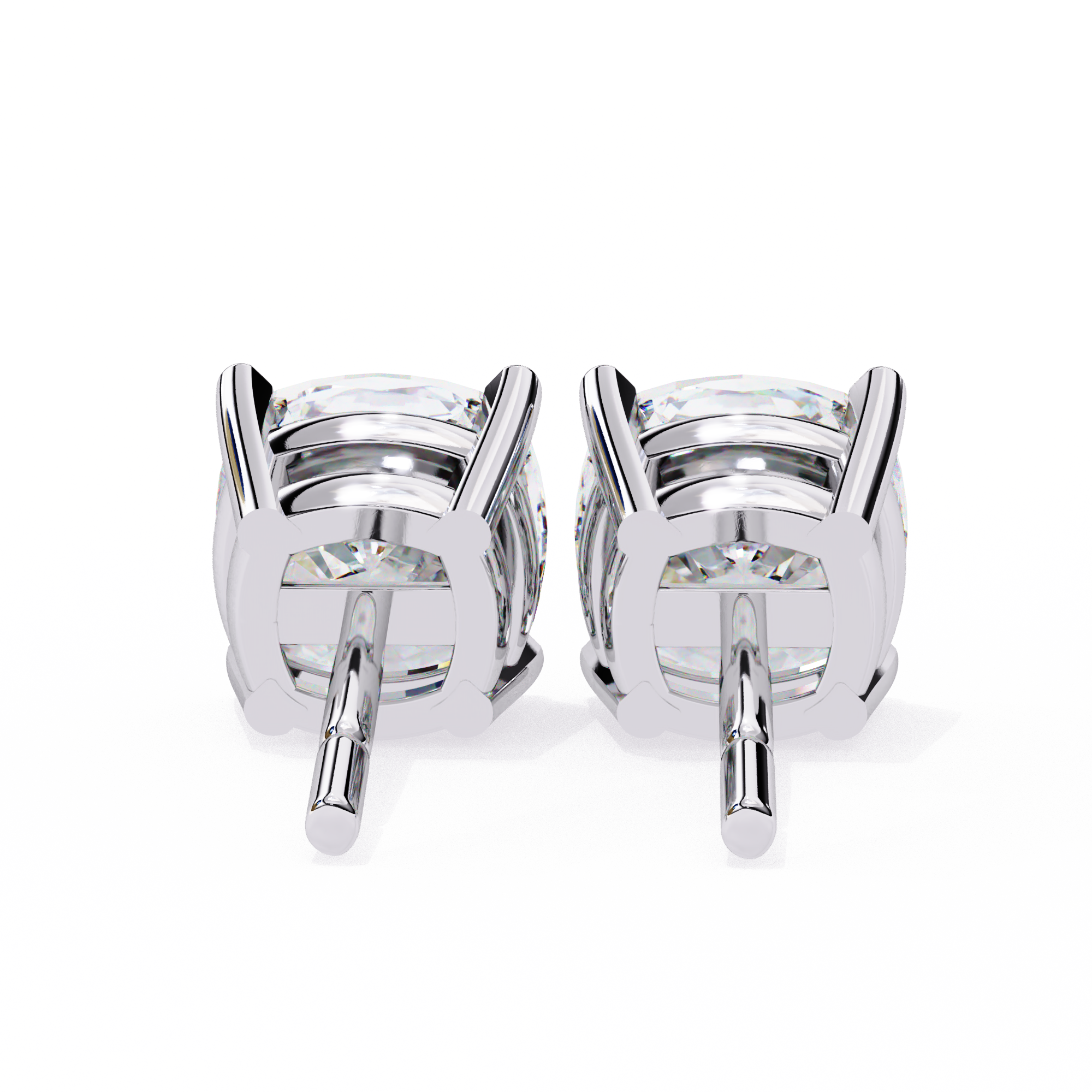 Premium Round Lab Grown Diamond Studs