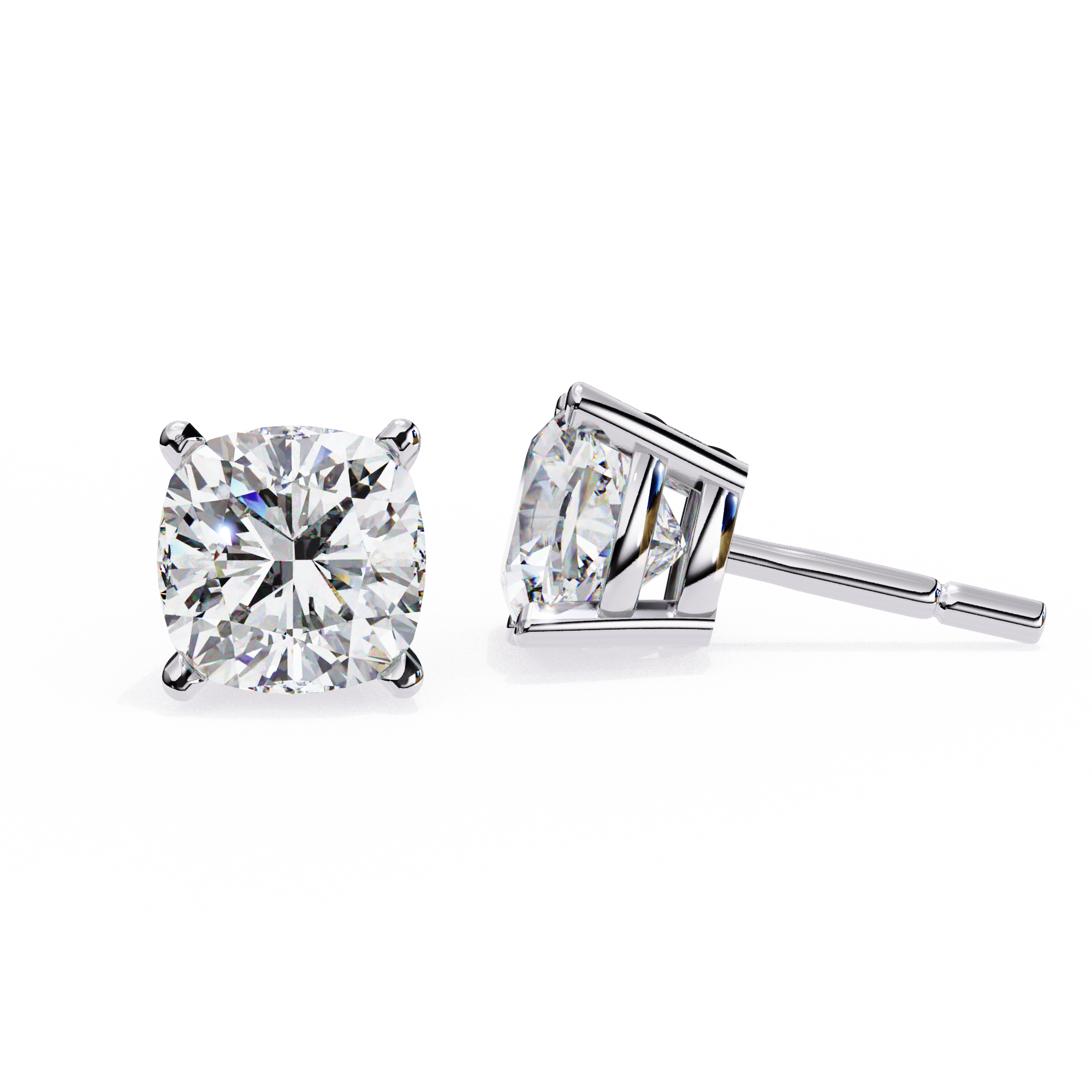 Premium Round Lab Grown Diamond Studs