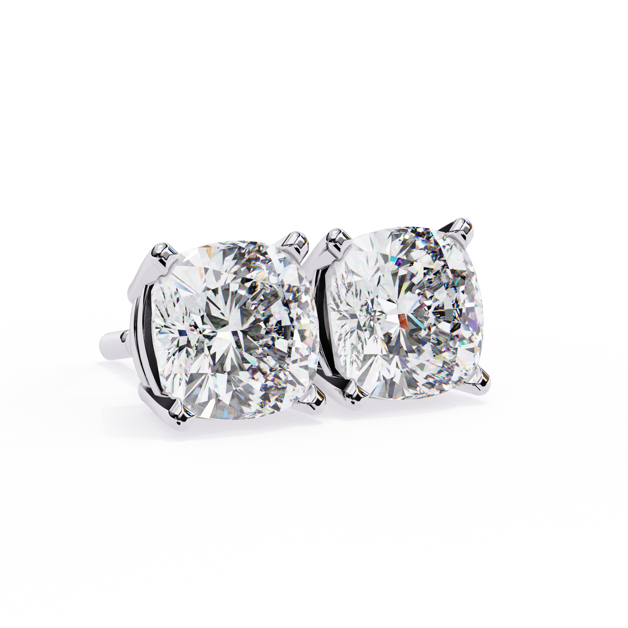 Premium Round Lab Grown Diamond Studs