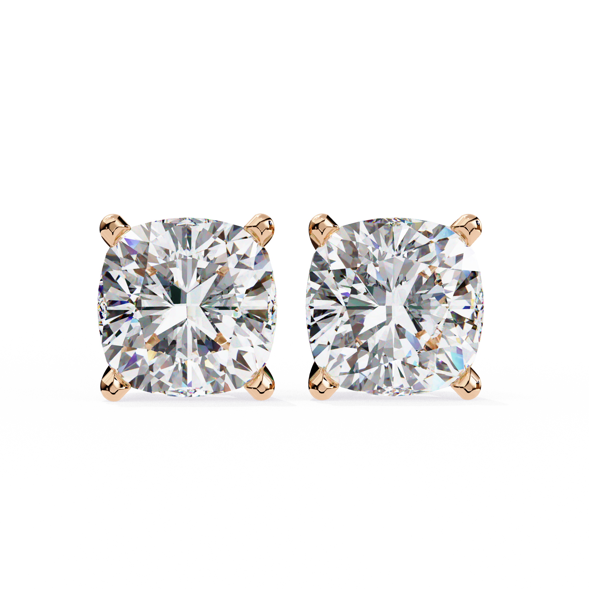 Premium Round Lab Grown Diamond Studs