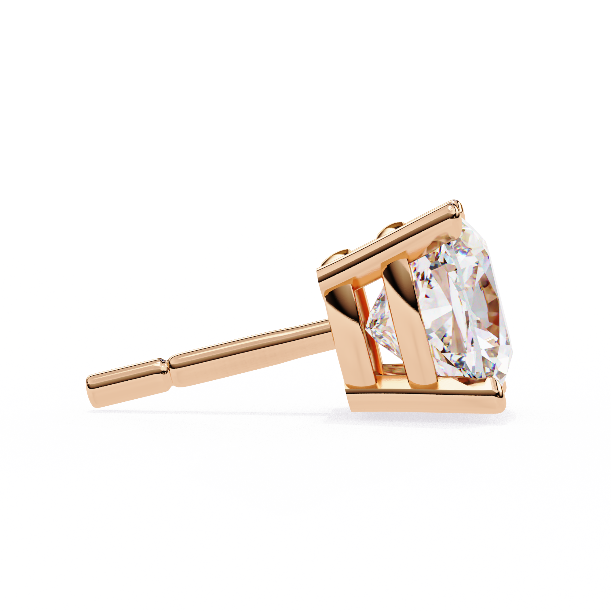 Premium Round Lab Grown Diamond Studs