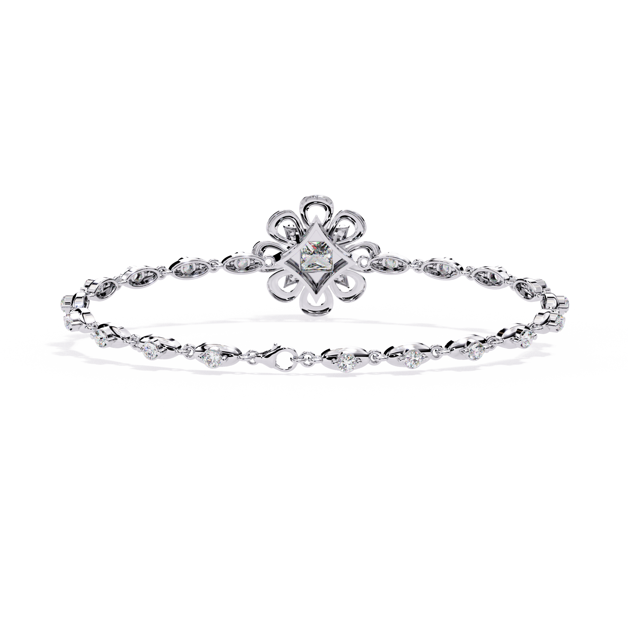 Mixed-Cut Luxury Bracelet