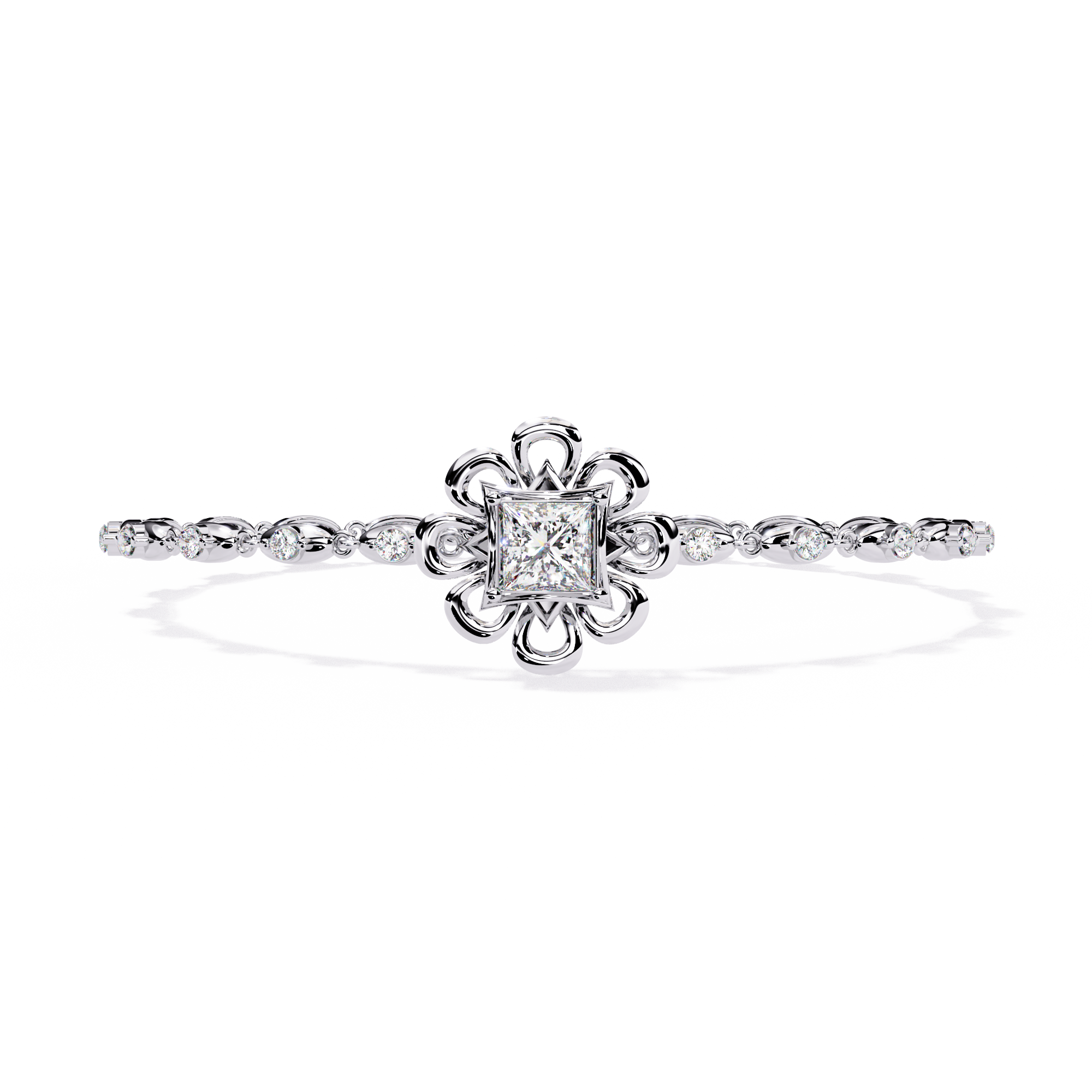 Mixed-Cut Luxury Bracelet
