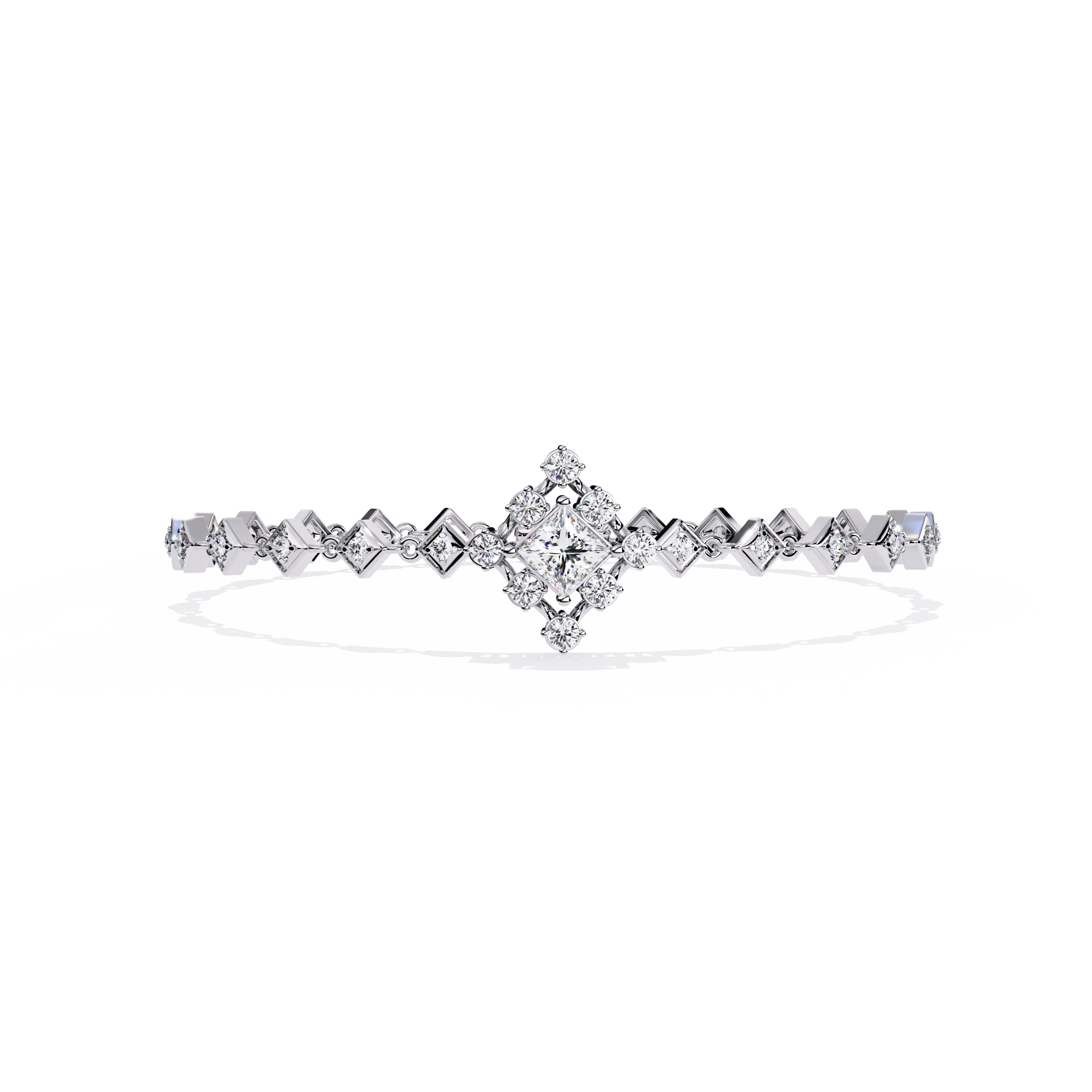 Multi-Cut Tennis Bracelet