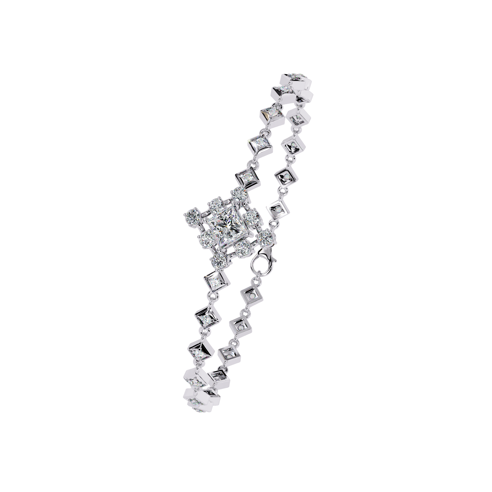 Multi-Cut Tennis Bracelet