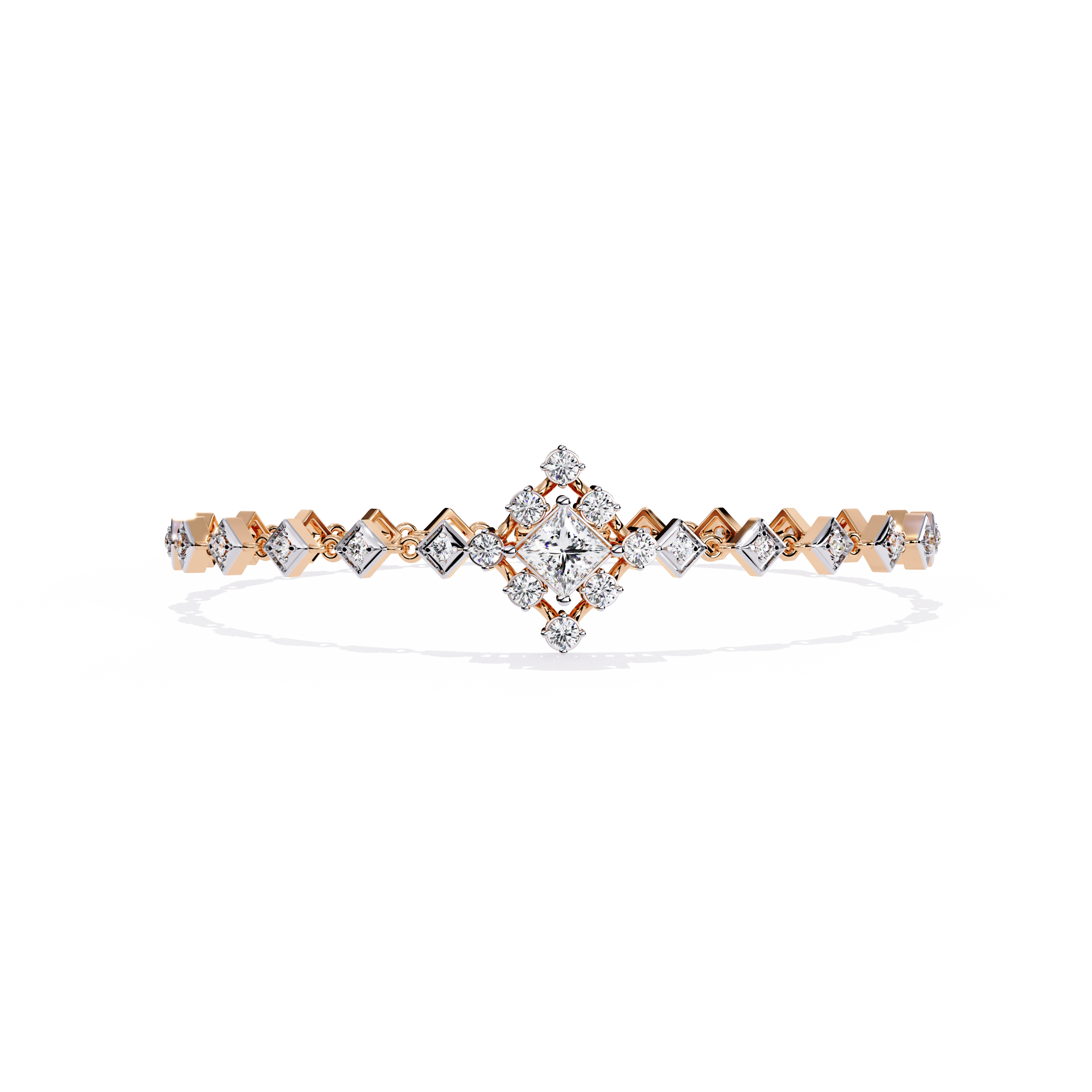Multi-Cut Tennis Bracelet
