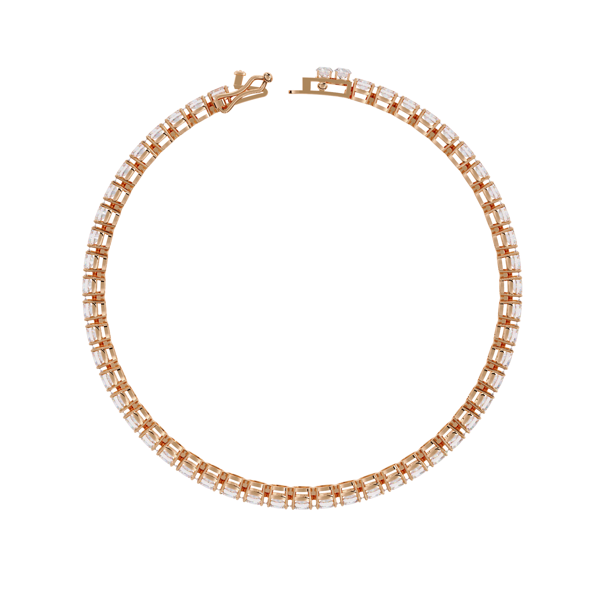 Oval Line Bracelet