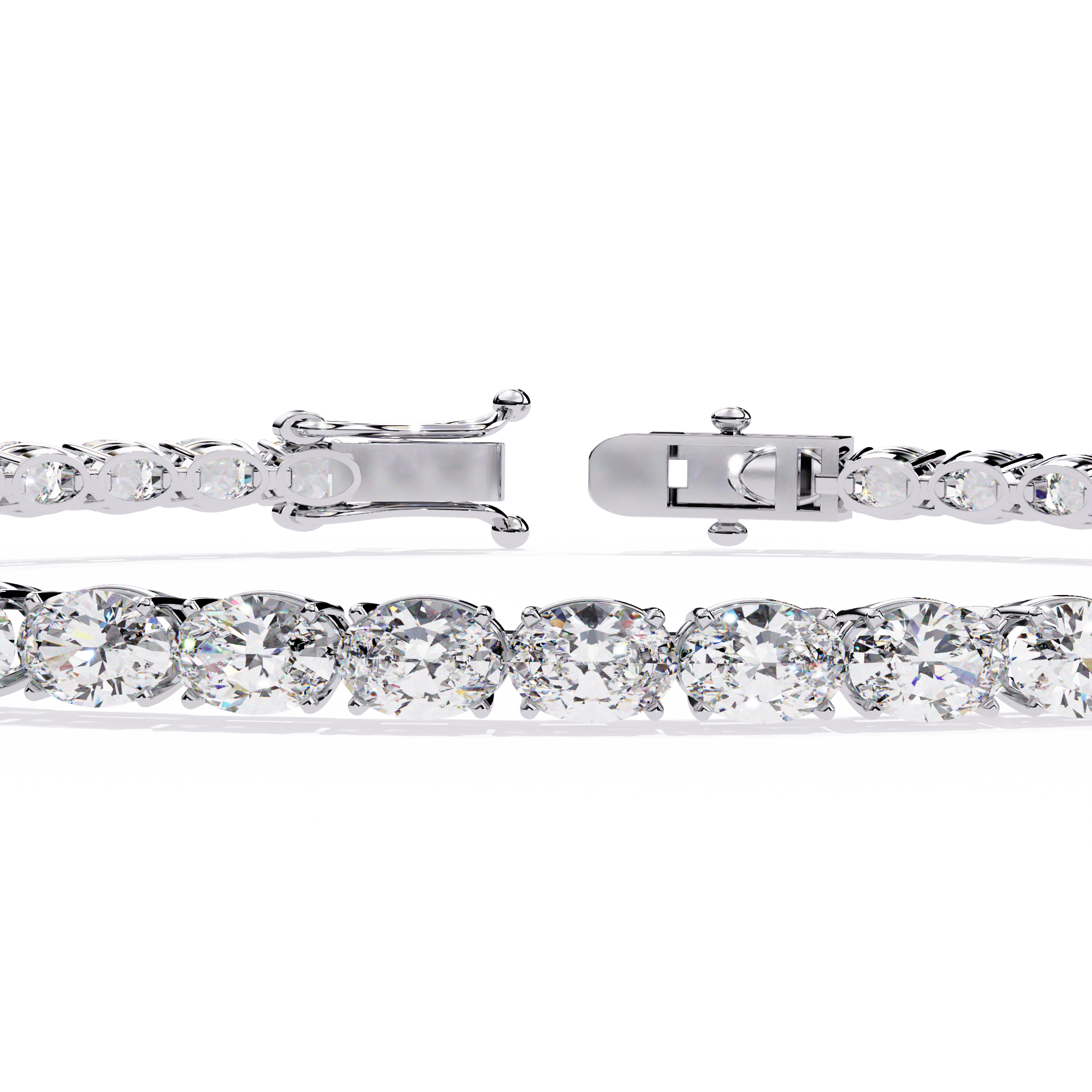 Oval Line Bracelet
