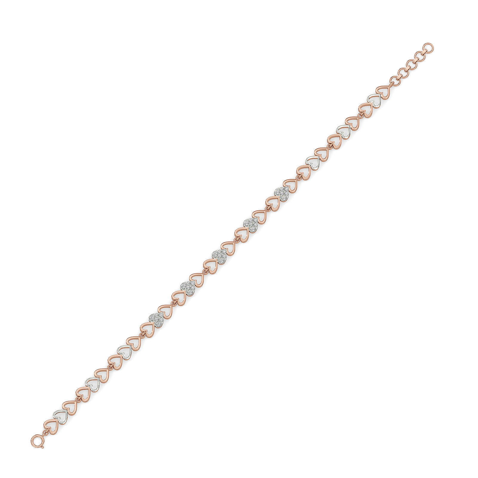 Heartstring - Lab Grown Diamond Tennis Bracelet