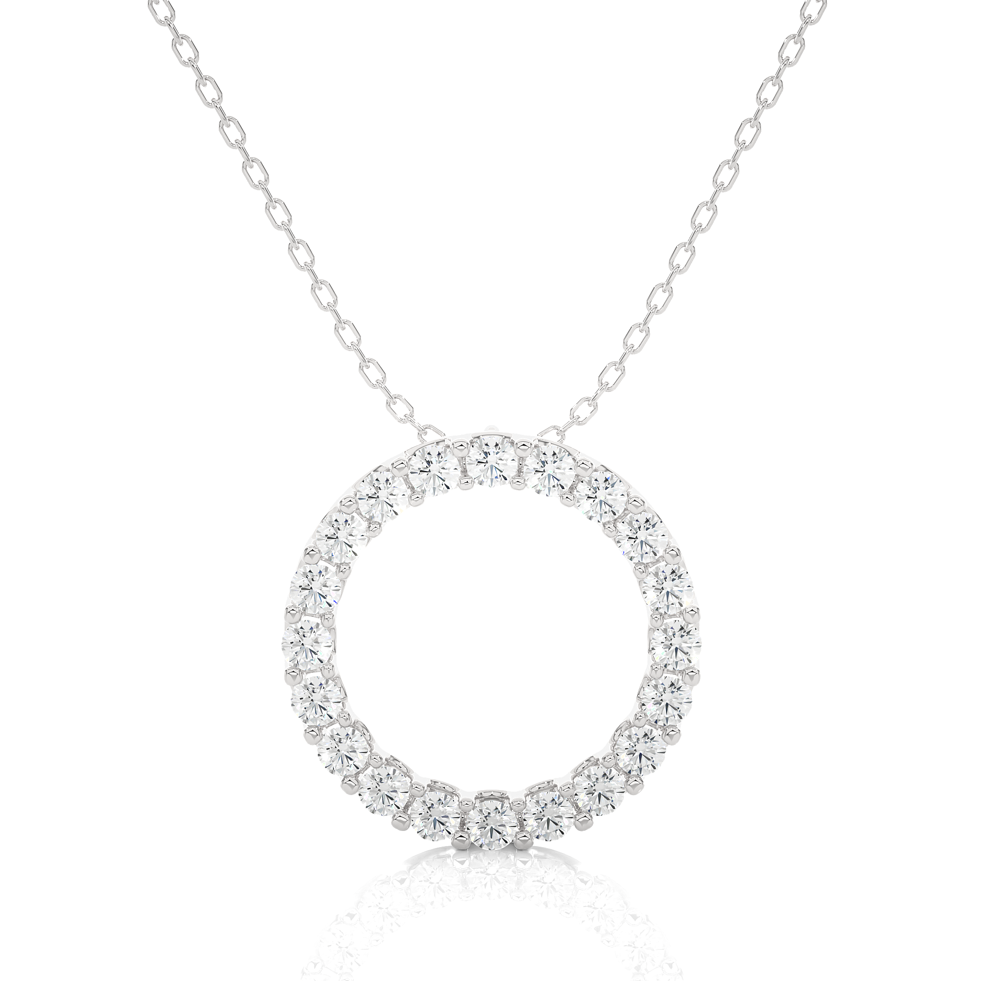 The Circular Orbit Pendant With Chain
