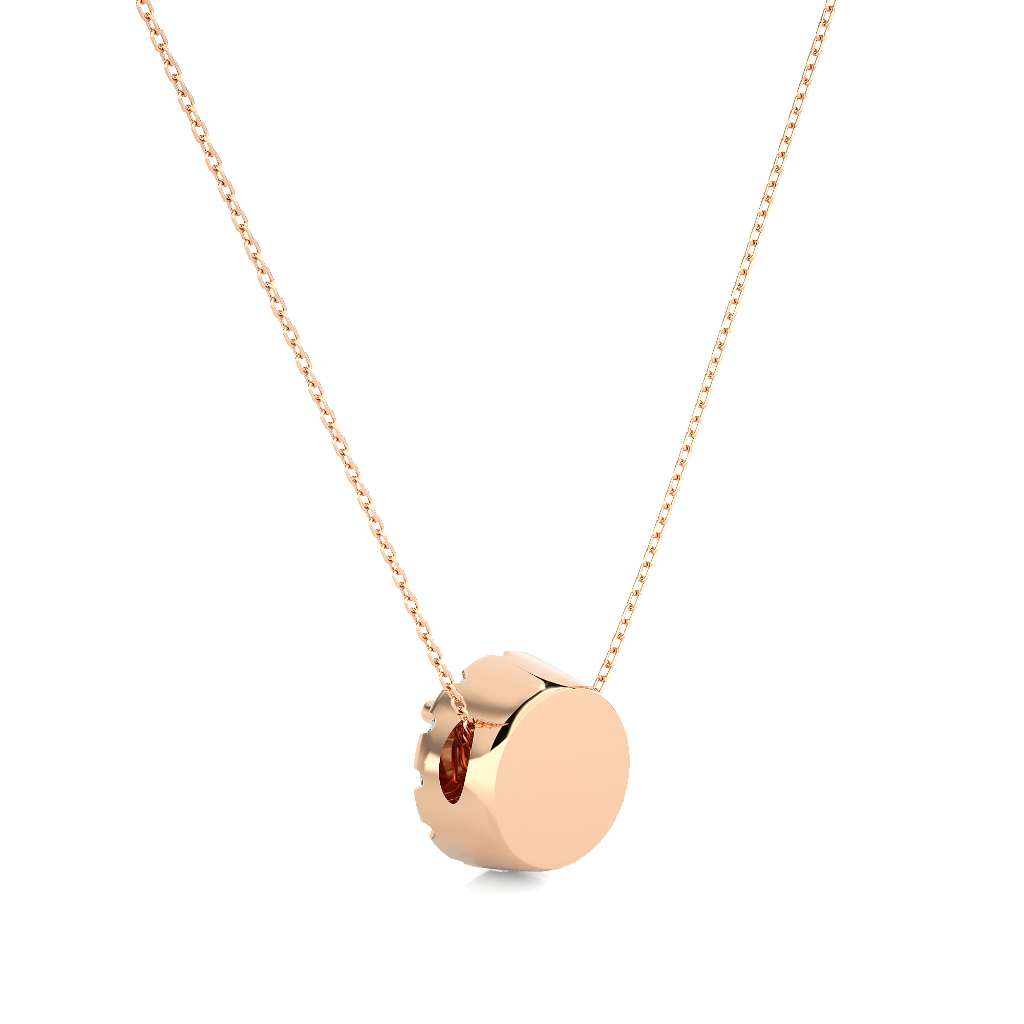 The Torch Of Enlightenment Pendant With Chain