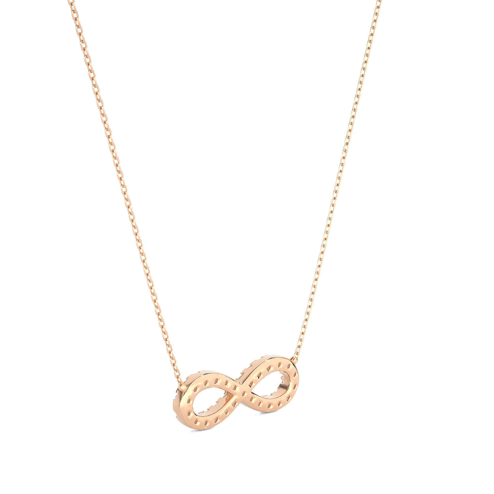 The infinity lavalliere