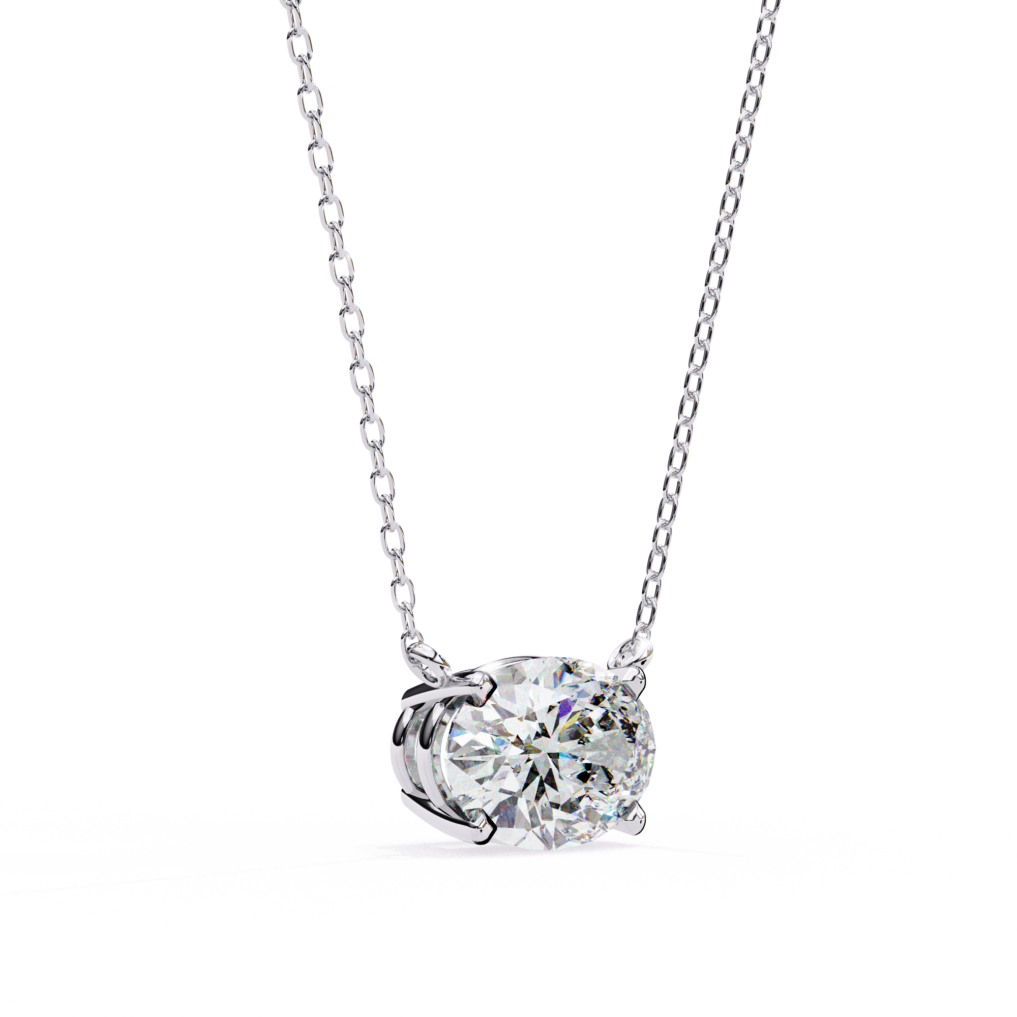 Oval Drop Pendant