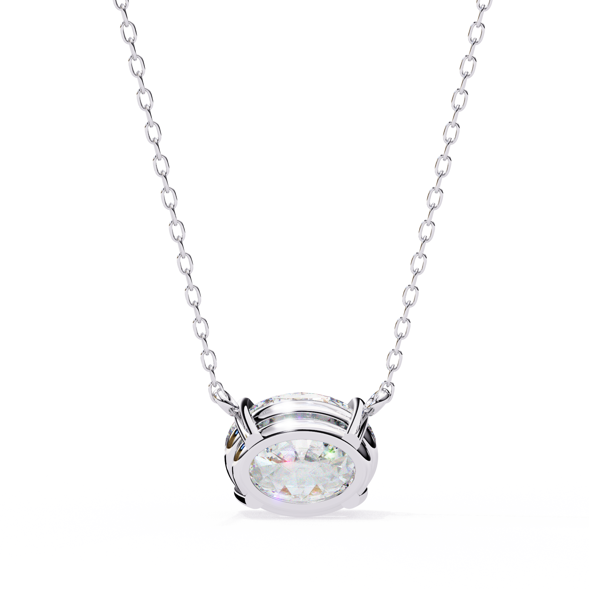 Oval Drop Pendant