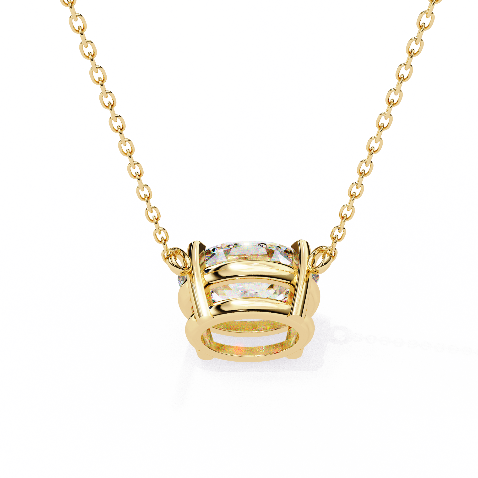 Oval Drop Pendant
