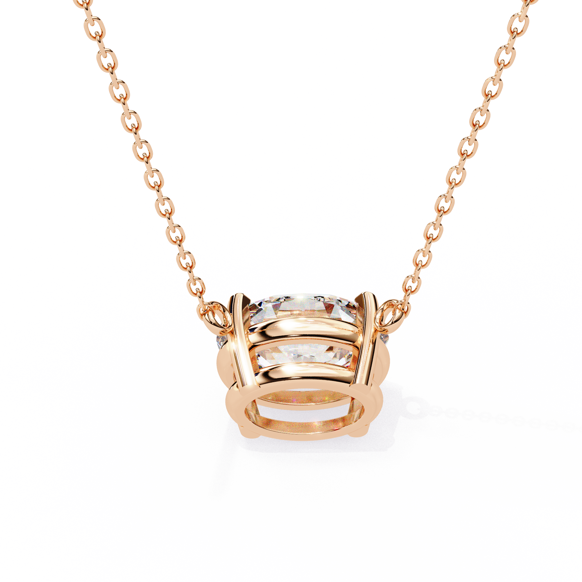 Oval Drop Pendant