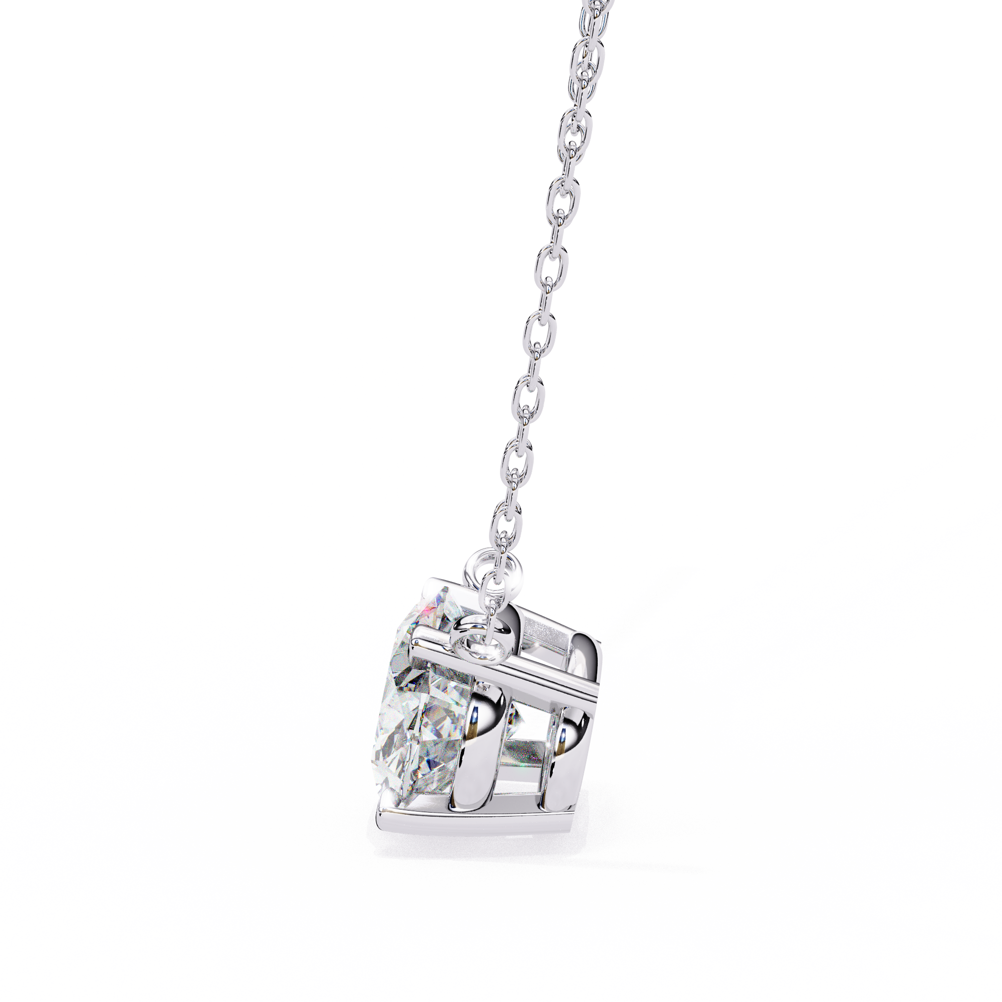 Oval Drop Pendant
