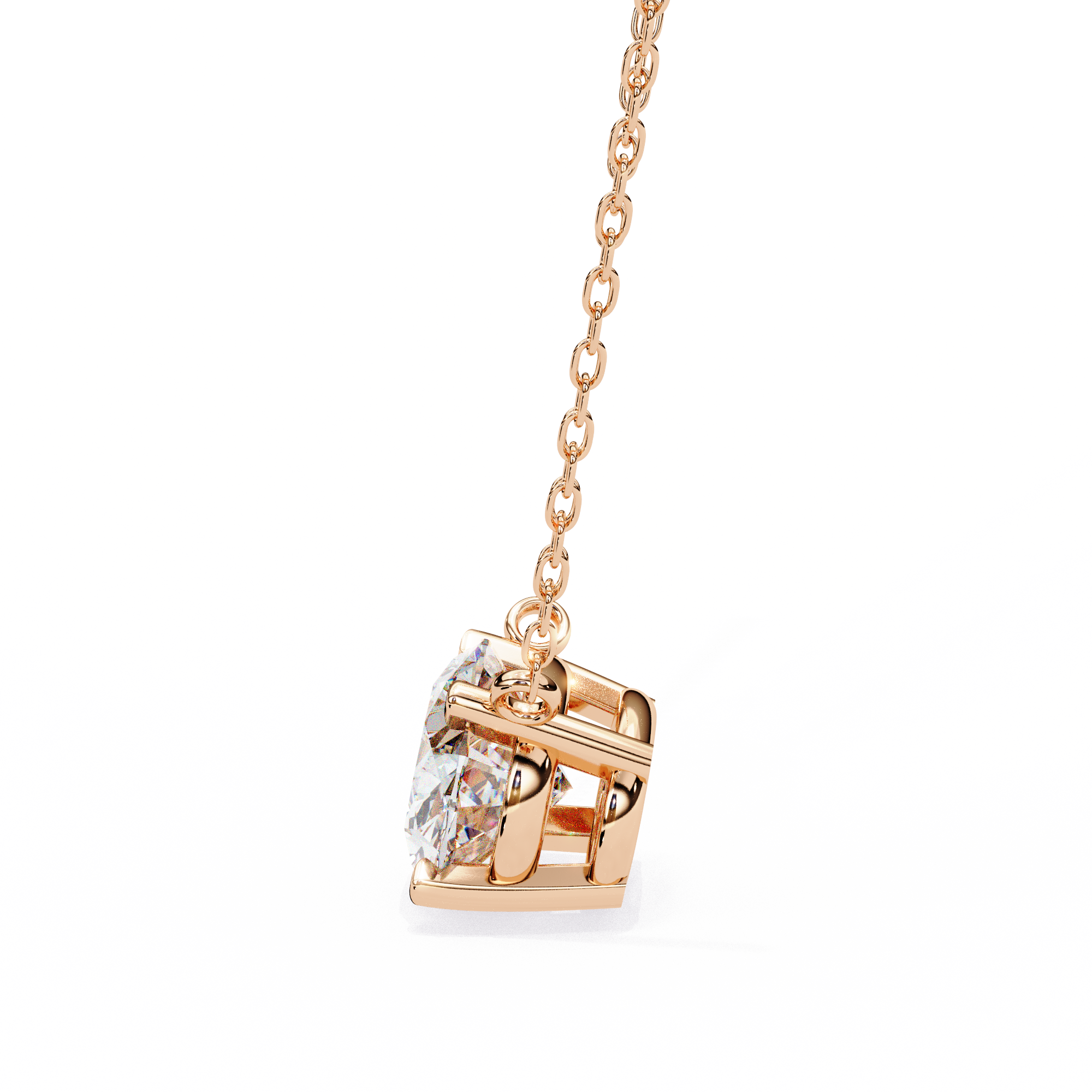 Oval Drop Pendant