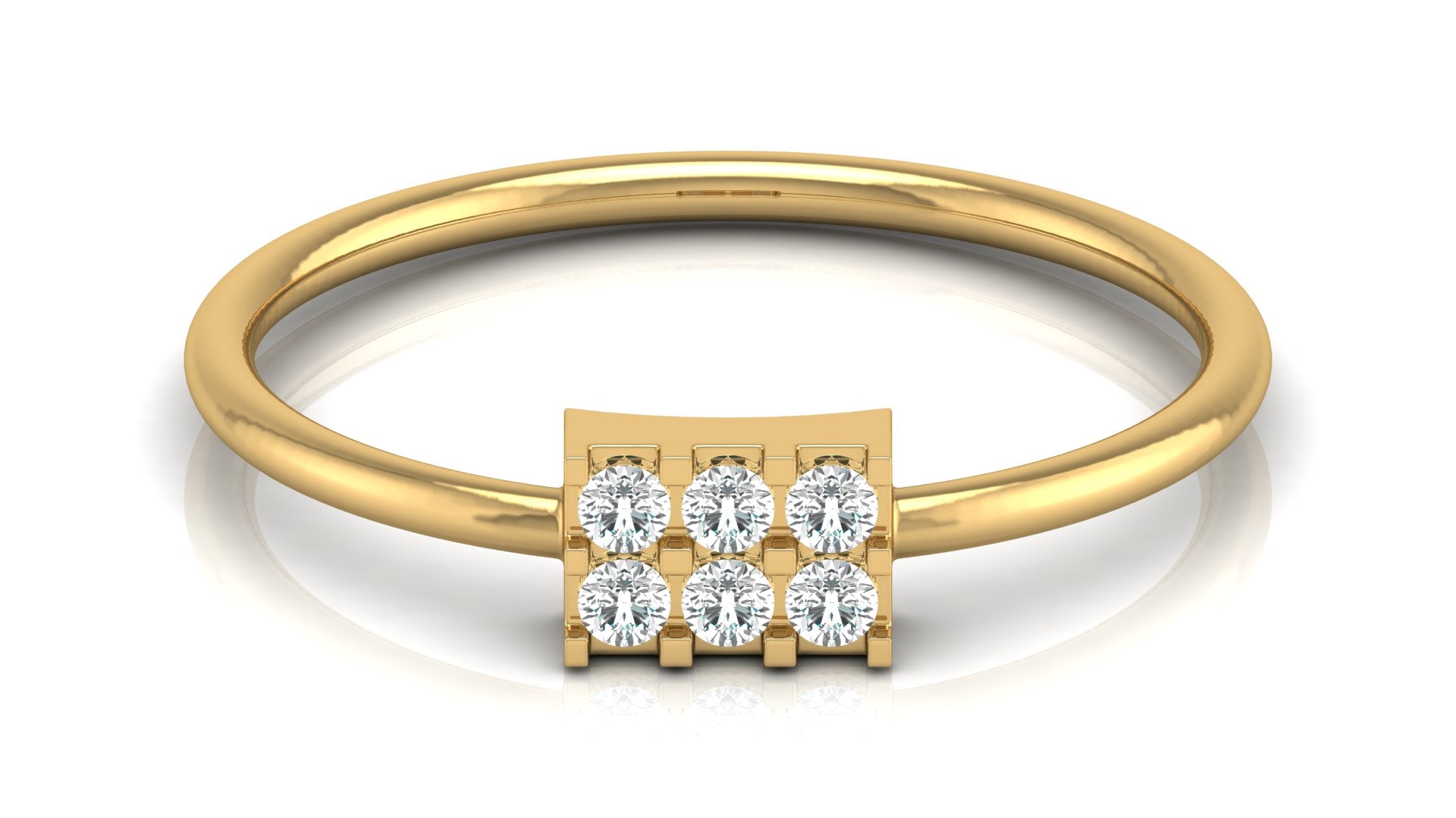 Rose-Gold Quad Ring