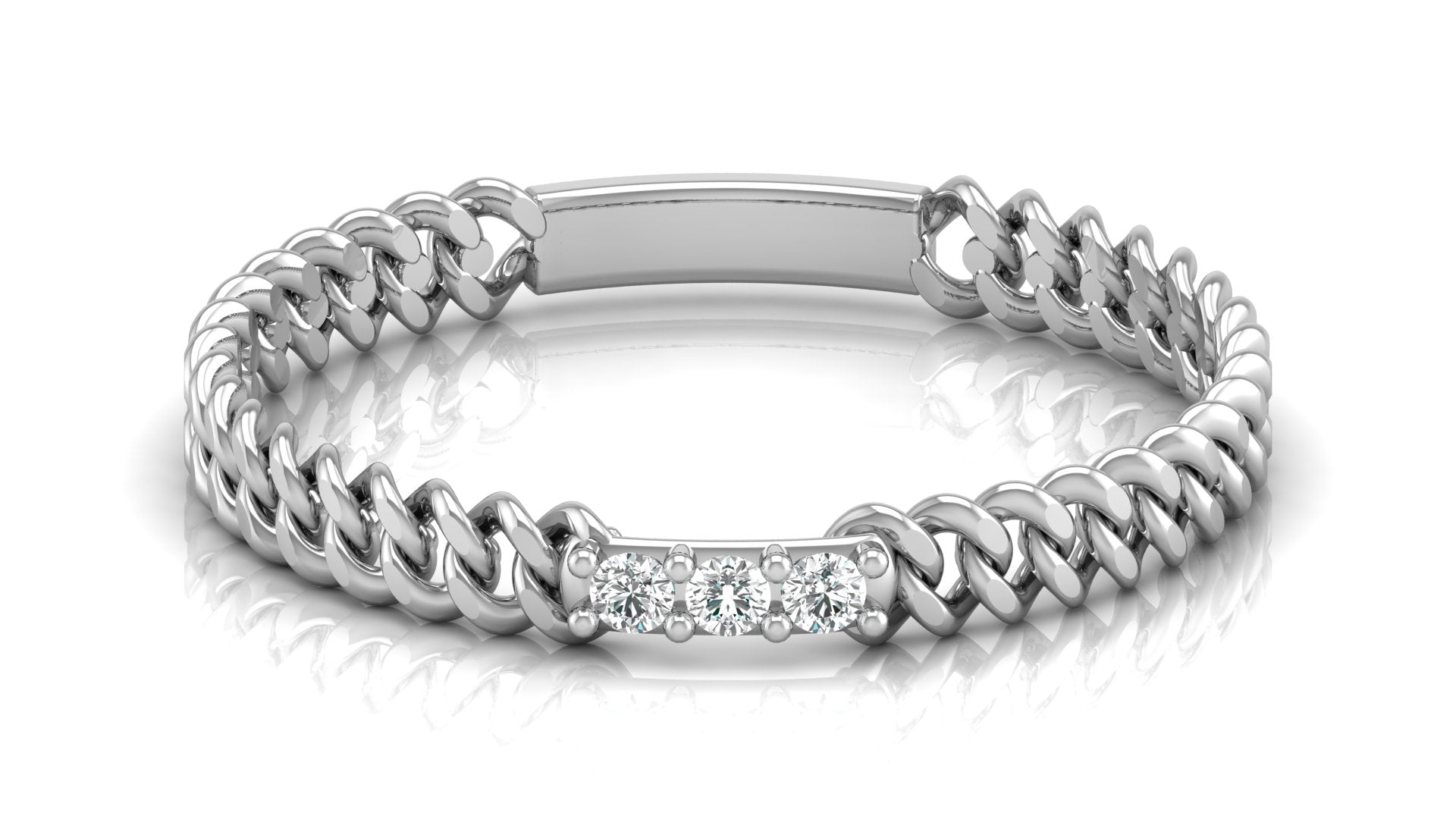 Twisted Rope Diamond Ring