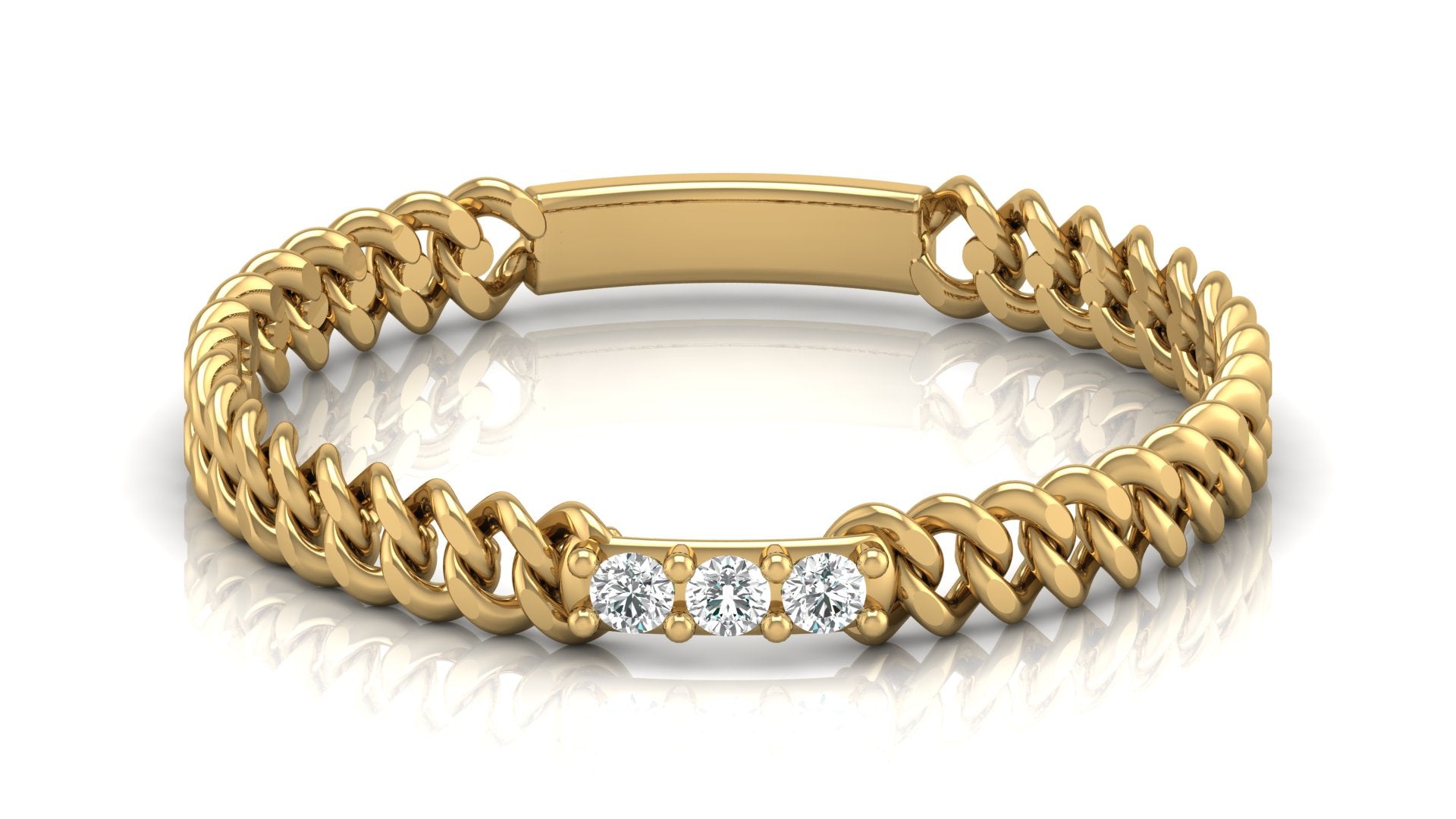 Twisted Rope Diamond Ring
