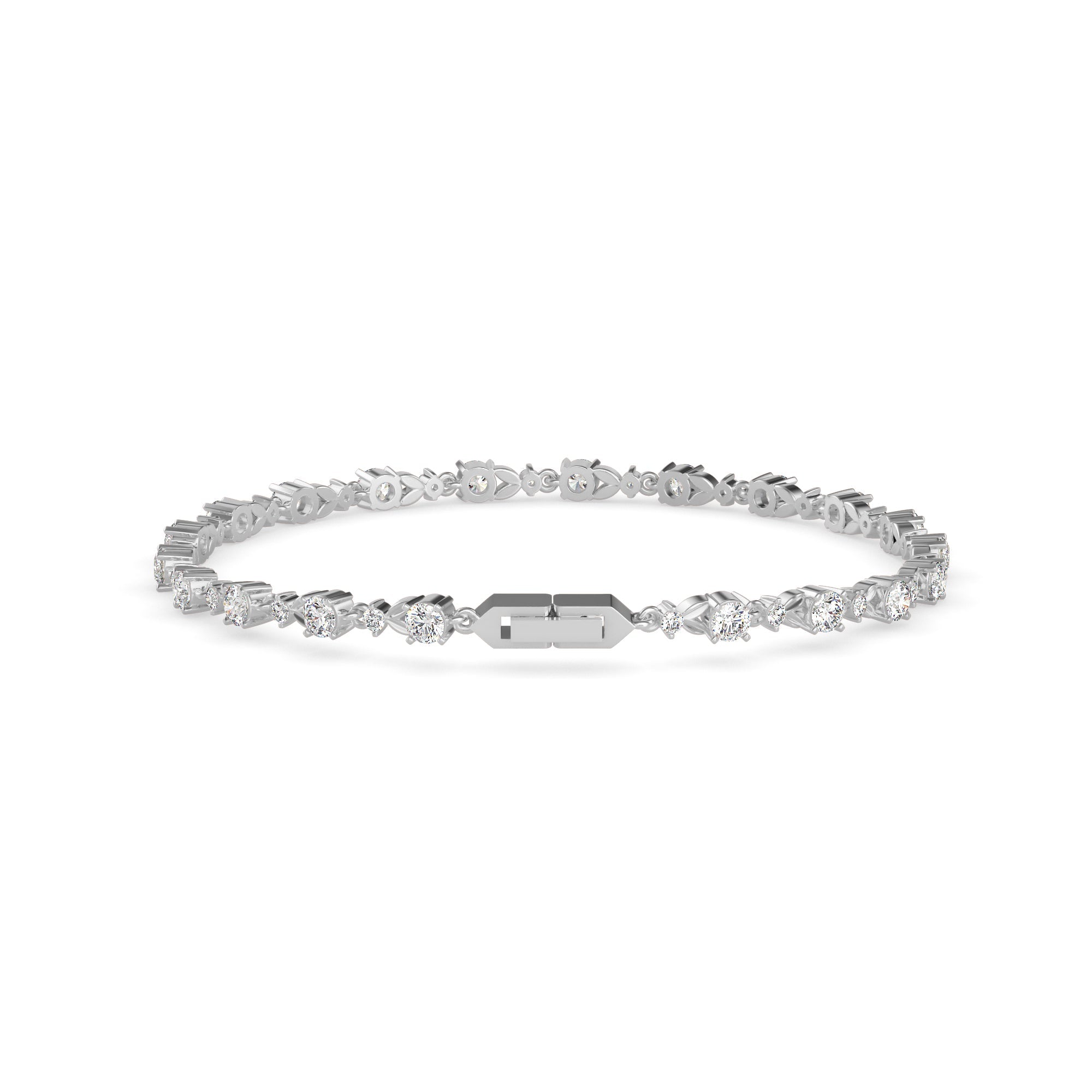 Ethereal Wings Diamond Bracelet