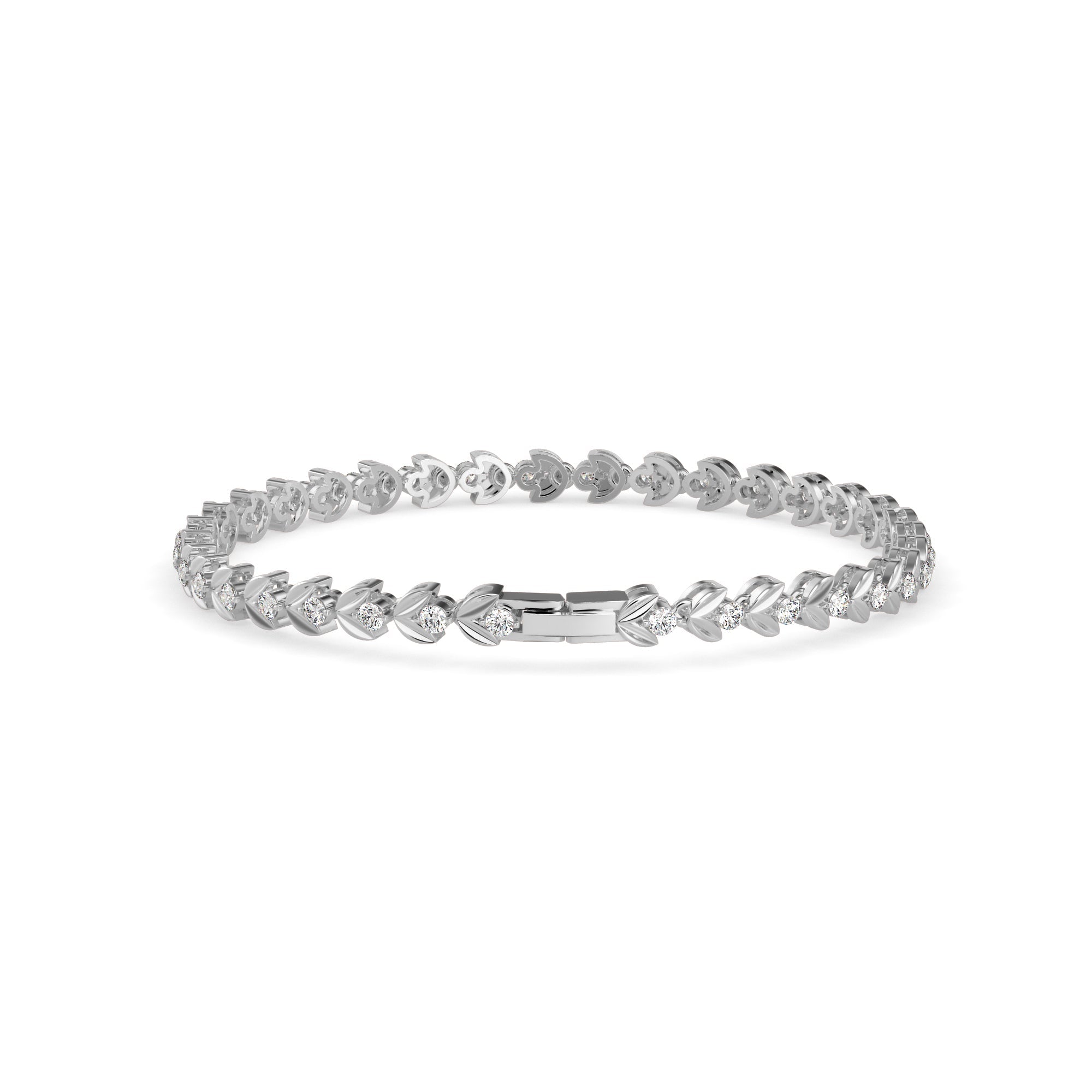 Modern Ecstacy Diamond Bracelet