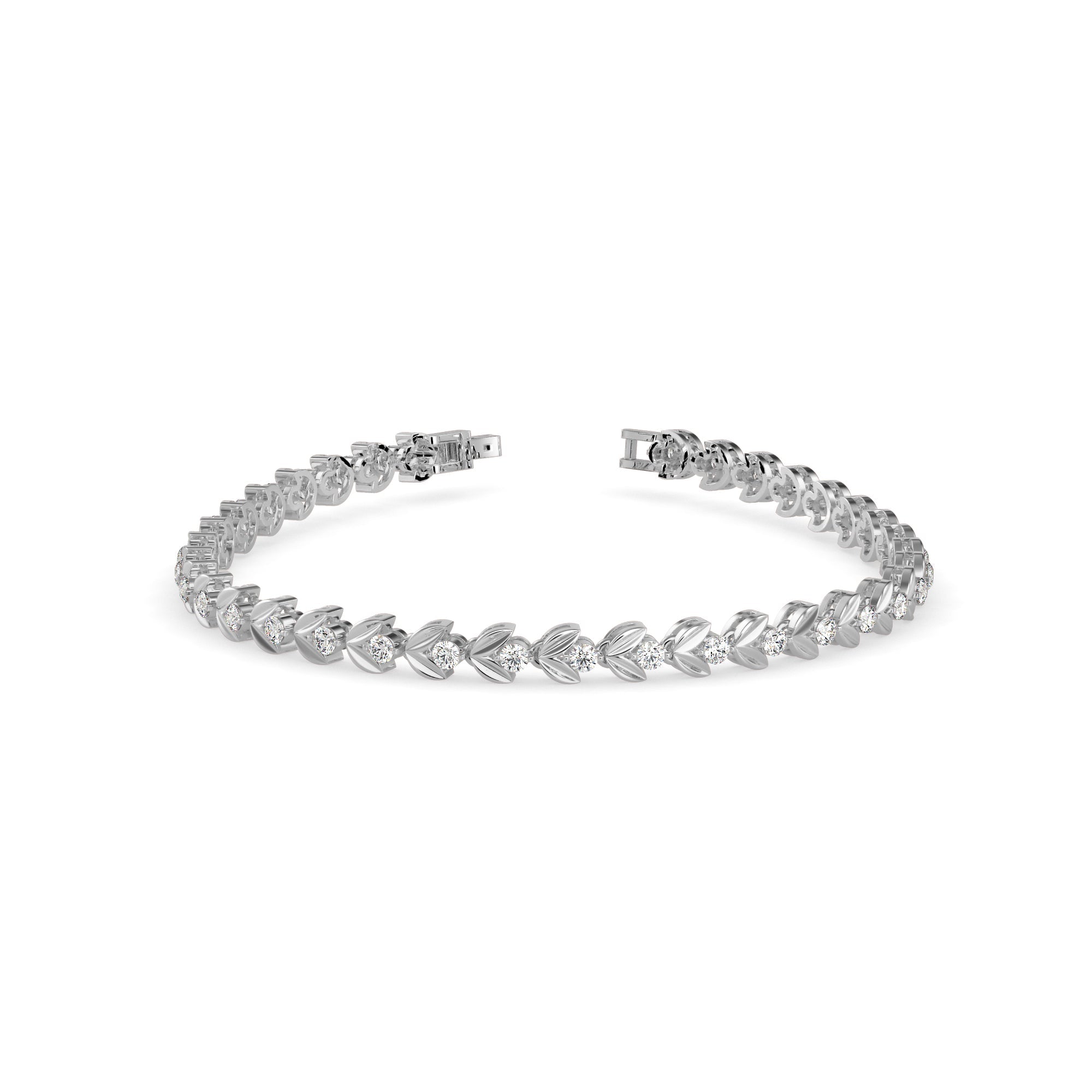 Modern Ecstacy Diamond Bracelet
