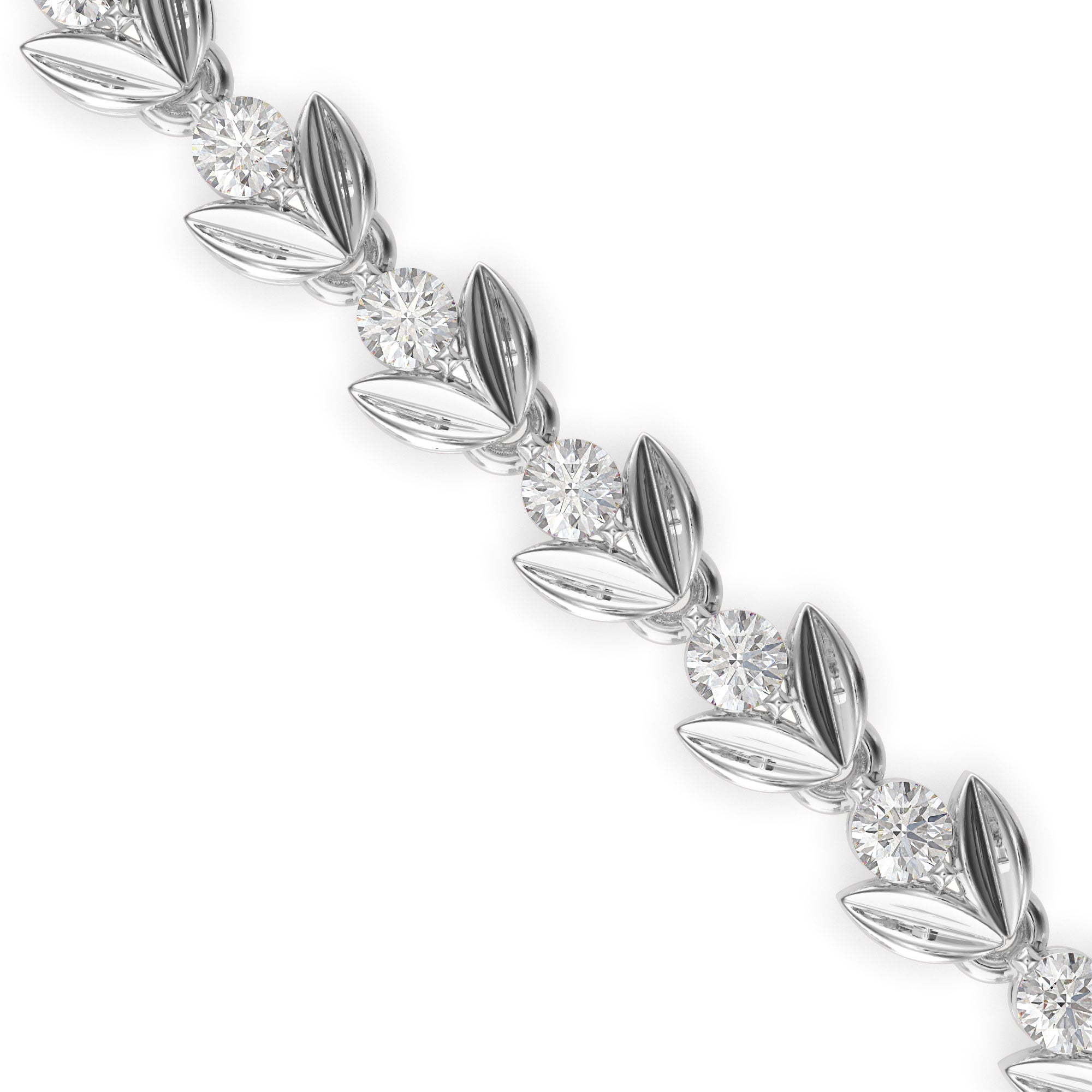 Modern Ecstacy Diamond Bracelet