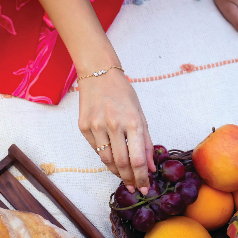 Toi et Moi Bracelet - Lab Grown Diamond