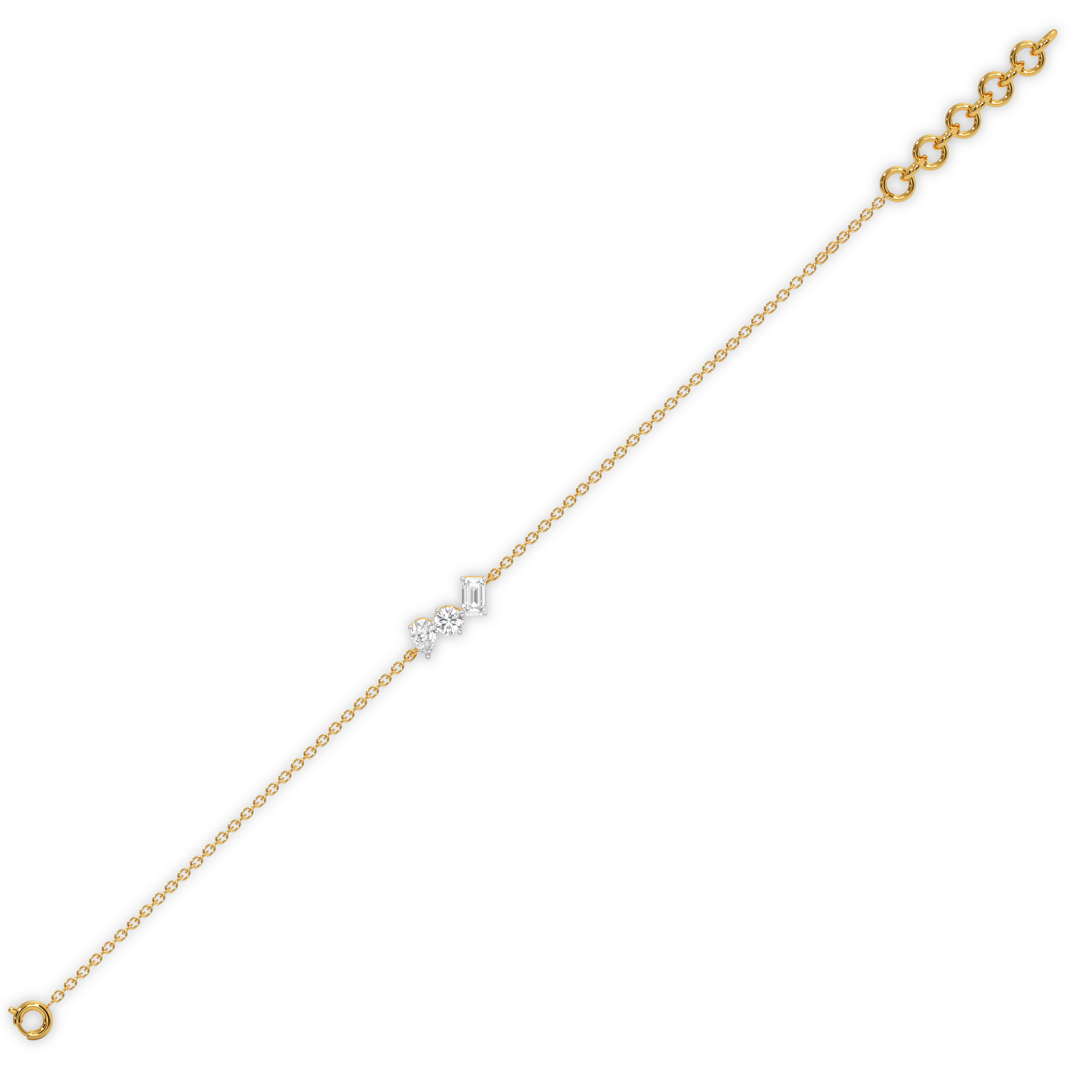 Toi et Moi Bracelet - Lab Grown Diamond